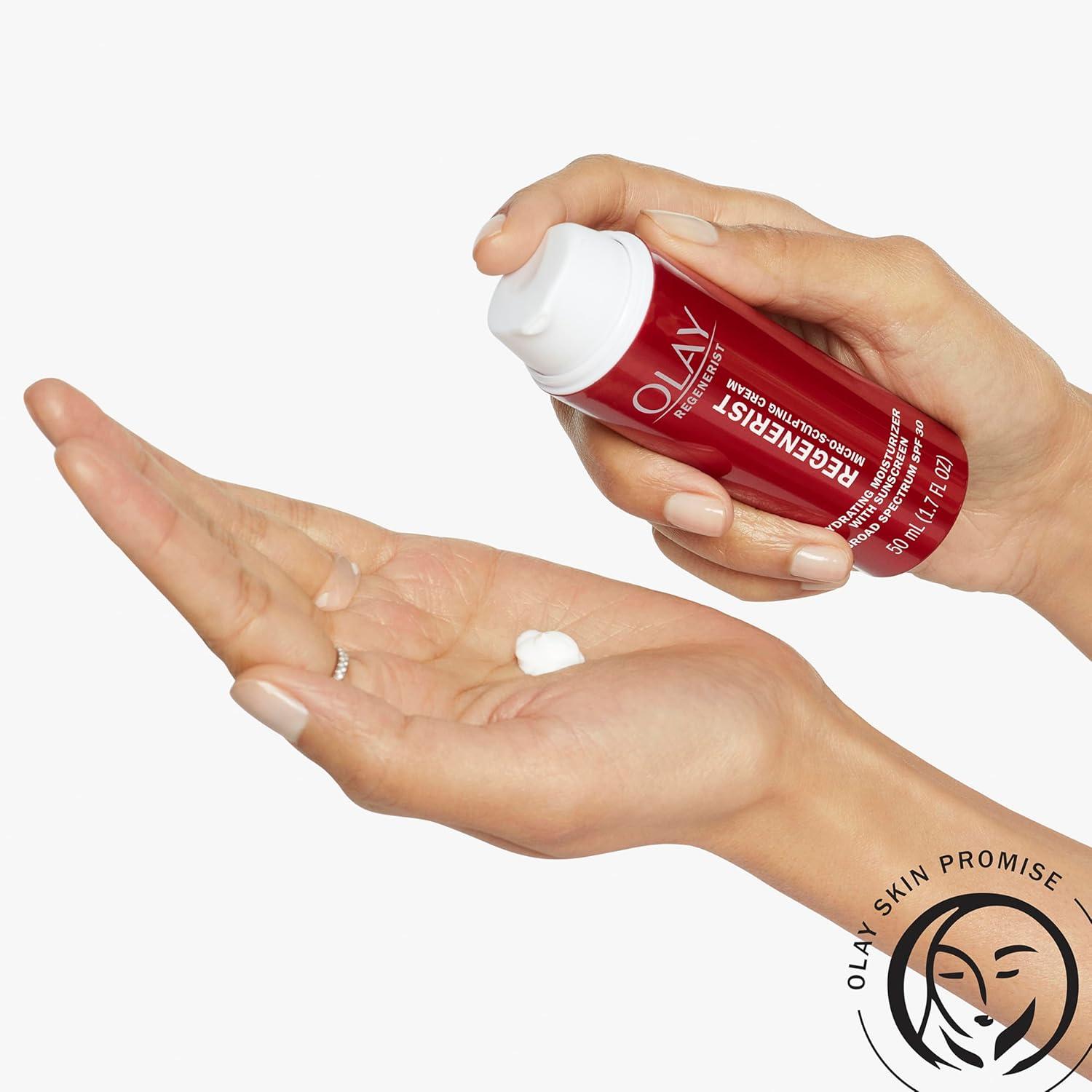 imageFace Moisturizer by Olay Regenerist MicroSculpting Cream Face Moisturizer with SPF 30 Broad Spectrum 17 oz17 Fl Oz Pack of 1