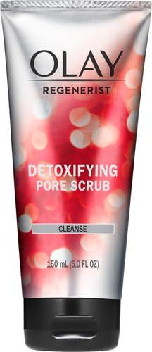 imageFacial Cleanser by Olay Regenerist Detoxifying Pore Scrub ampamp Exfoliator 5 Oz Pack of 3Fresh