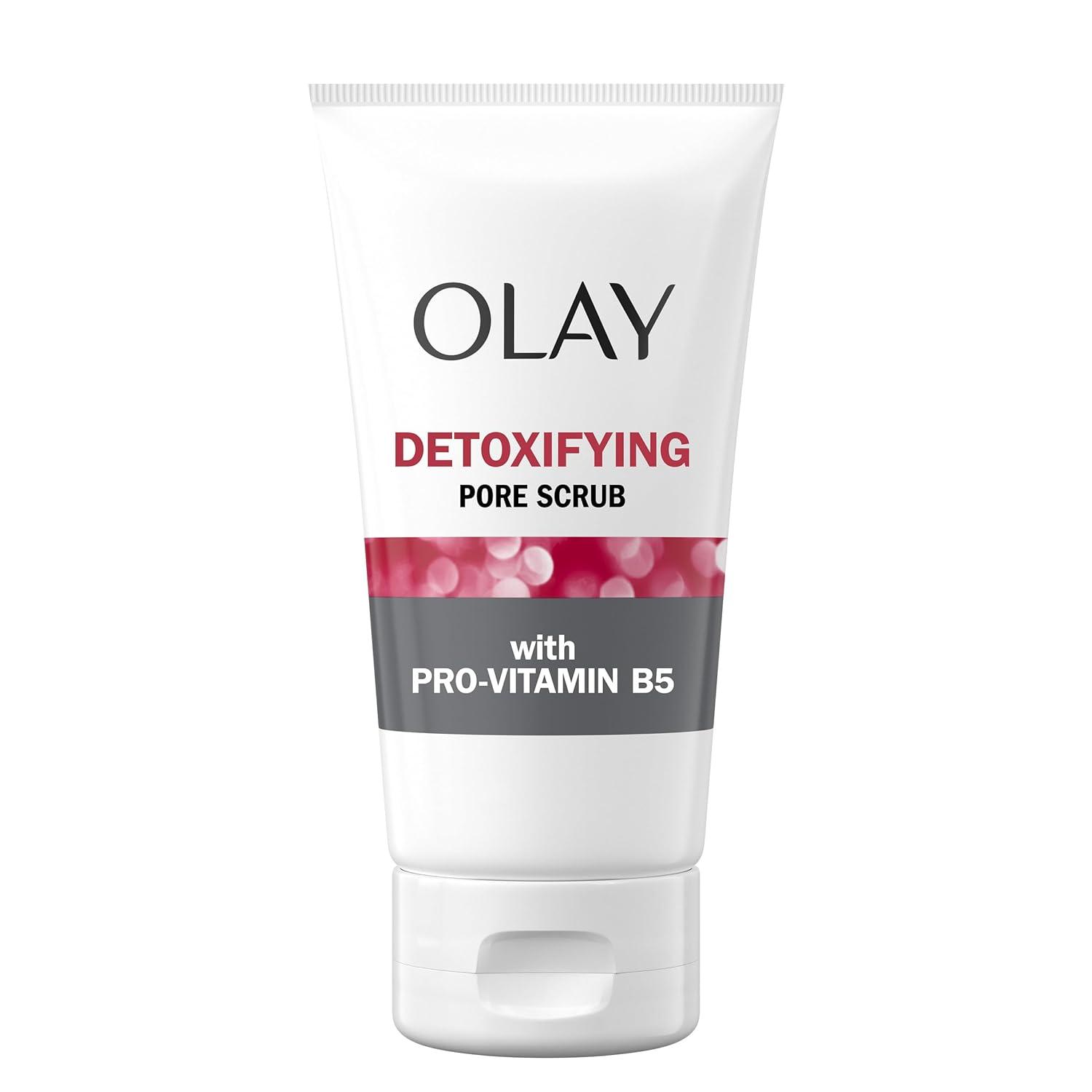 imageFacial Cleanser by Olay Regenerist Detoxifying Pore Scrub ampamp Exfoliator 5 Oz Pack of 3Fresh
