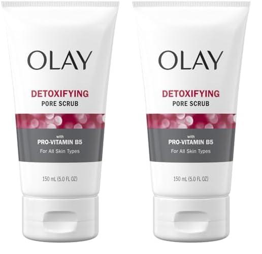 imageFacial Cleanser by Olay Regenerist Detoxifying Pore Scrub ampamp Exfoliator 5 Oz Pack of 3Fresh