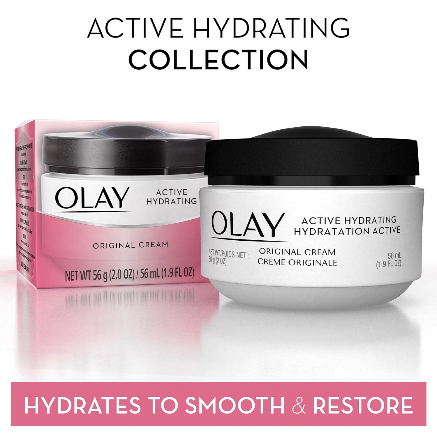 imageOlay Active Hydrating Cream Face Moisturizer 19 fl oz19 Fl Oz Pack of 3