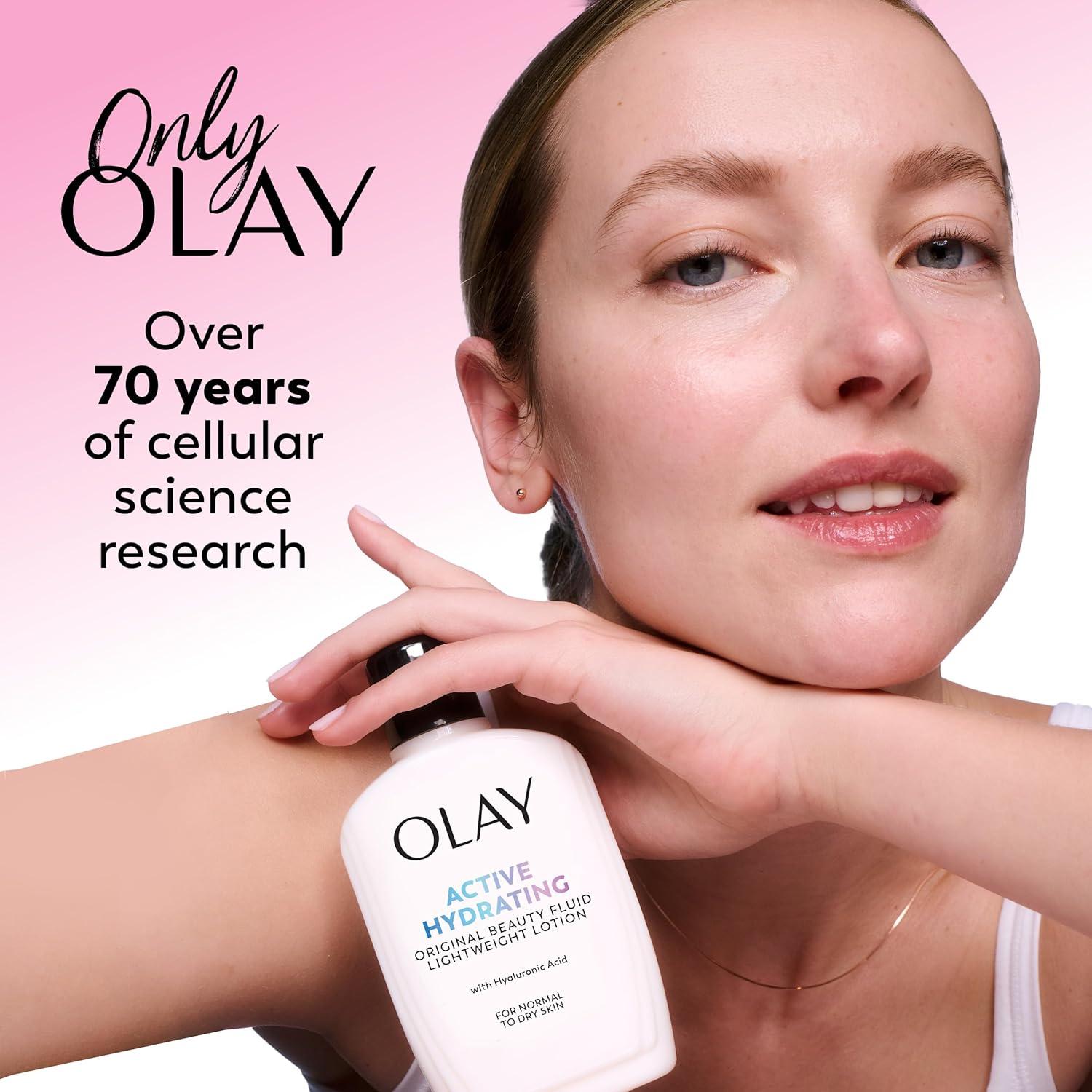 imageOlay Active Hydrating Cream Face Moisturizer 19 fl oz2 Ounce Pack of 1