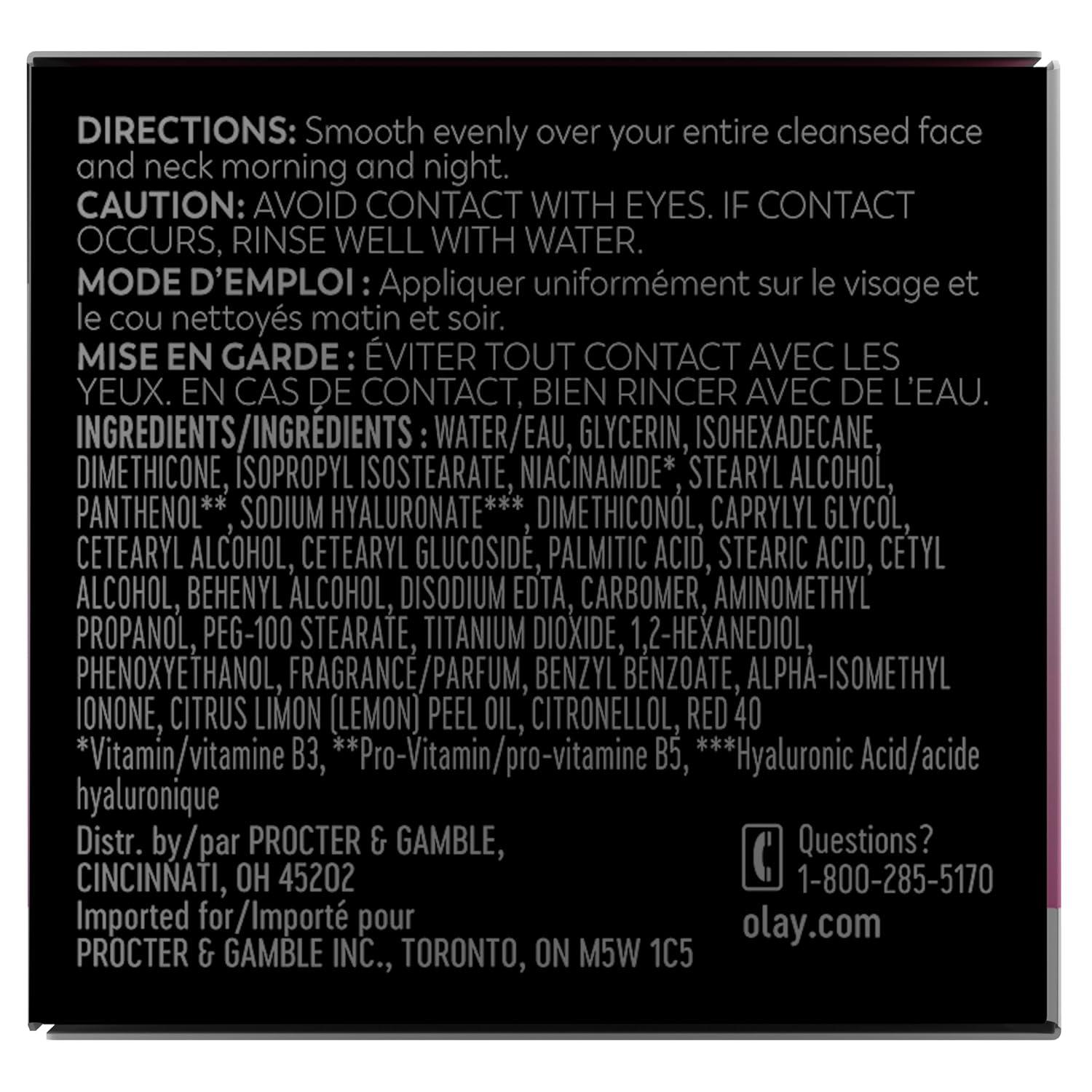 imageOlay Active Hydrating Cream Face Moisturizer 19 fl oz2 Ounce Pack of 1
