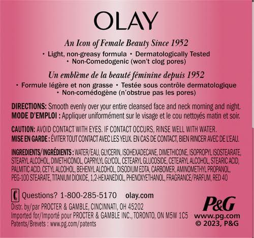imageOlay Active Hydrating Cream Face Moisturizer 19 fl oz2 Ounce Pack of 2