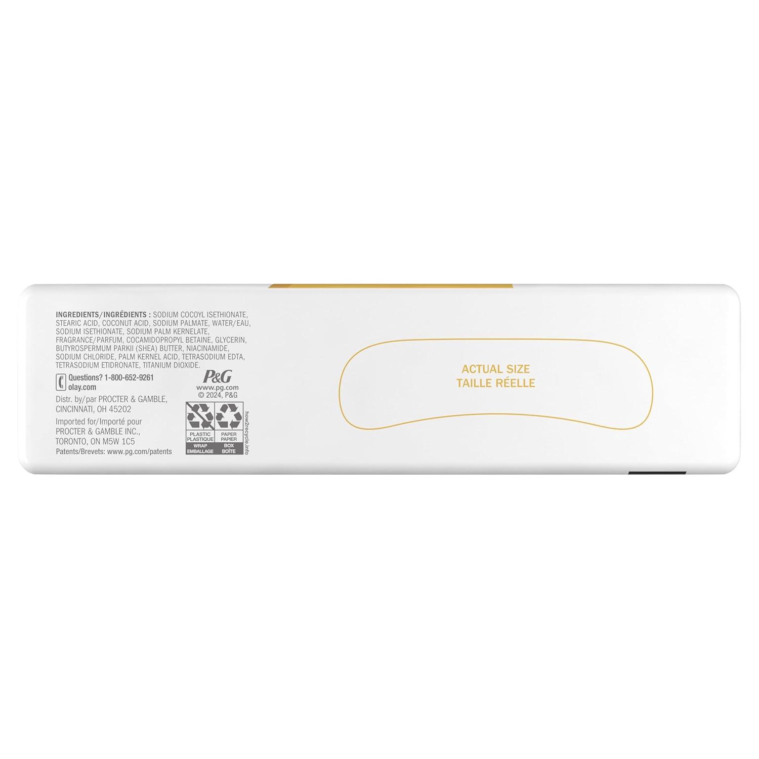 imageOlay Beauty Bar Ultra Moisture10x More Moisturizers Nourishing Conditioners Smooth ampamp Gentle on Skin Vitamin B3 Complex For All Skin Types Shea Butter Scent 317 oz Pack of 12