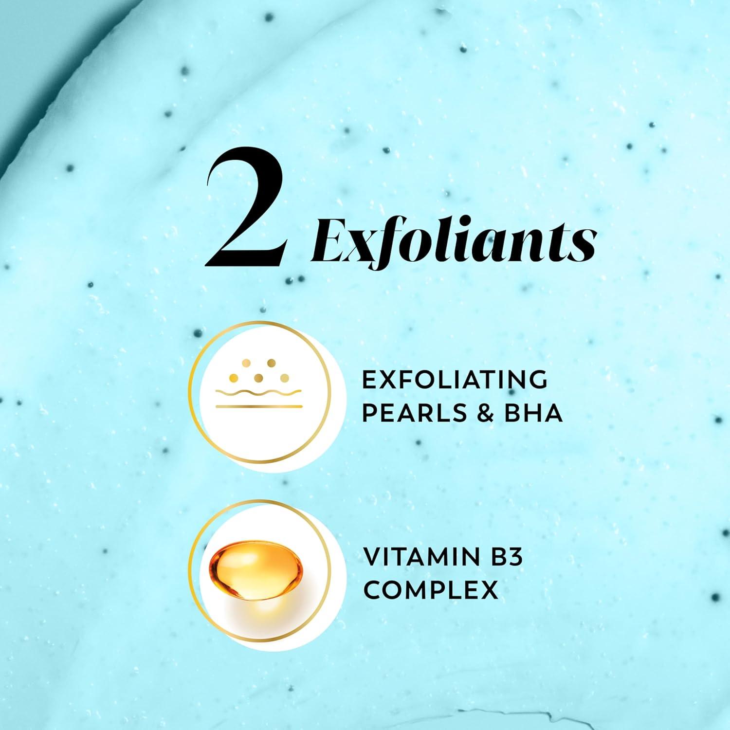 imageOlay Body Indulgent Mineral Scrub Skin Exfoliating ampamp Massaging Pearls Nourishing Soft ampamp Gentle Formula Renewing BHA Vitamin B3 Complex Luxurious Fragrances Wild Rose ampamp Cherry Creme Scent 11 ozCoconut  Guava