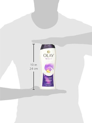 imageOlay Body Wash for Women Age Defying with Vitamin E 24hr Moisturizing Hydrating ampamp Refreshing B3 Vitamin Complex Free of Parabens ampamp Phthalates For All Skin Types Scented 22 fl oz Pack of 2Unscented