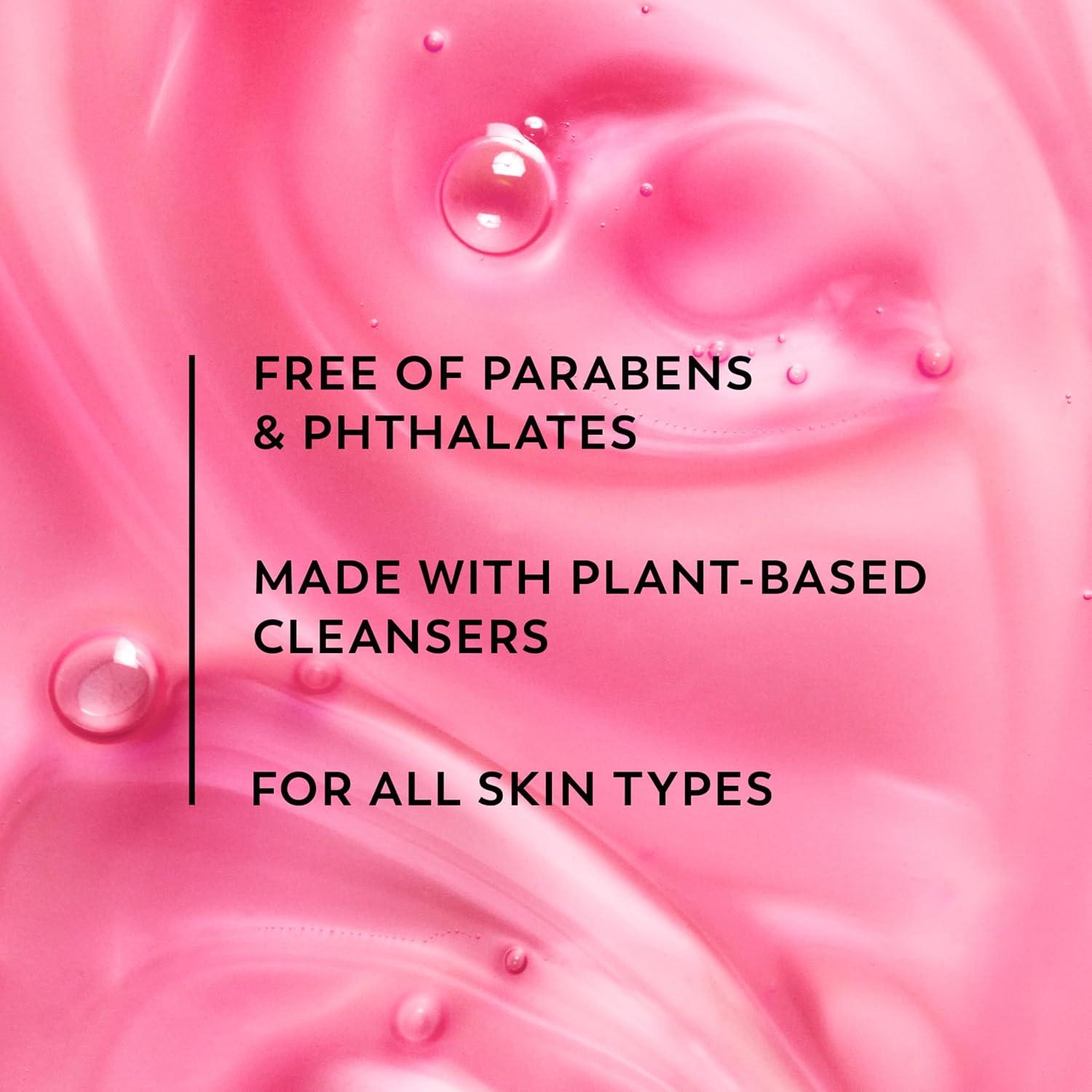 imageOlay Body Wash for Women Fresh Radiance Refreshing ampamp Renewing Made with Plant Based Cleansers B3 Botanical Complex For All Skin Types Orchid ampamp Black Currant Scent 22 fl oz Pack of 4Rose Water  Sweet Nectar