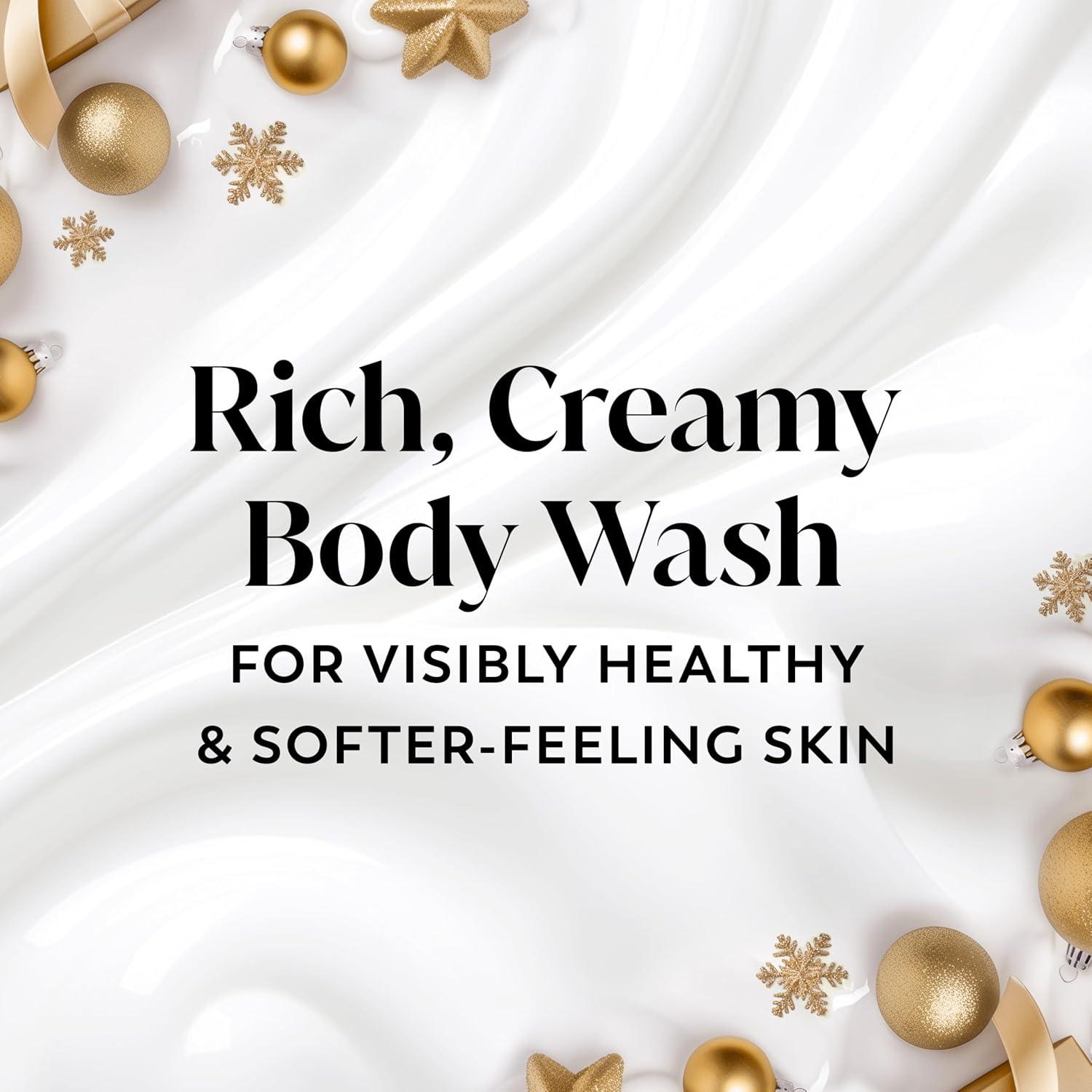 imageOlay Body Wash for Women Hydrating ampamp Moisturizing Holiday Edition With Plant Based Cleansers B3 Complex For All Skin Types Fireside Fir with Fresh Spruce ampamp Sandalwood Scent 22 fl ozSpoonful of Sugar with Glazed Crme  Vanilla Custard