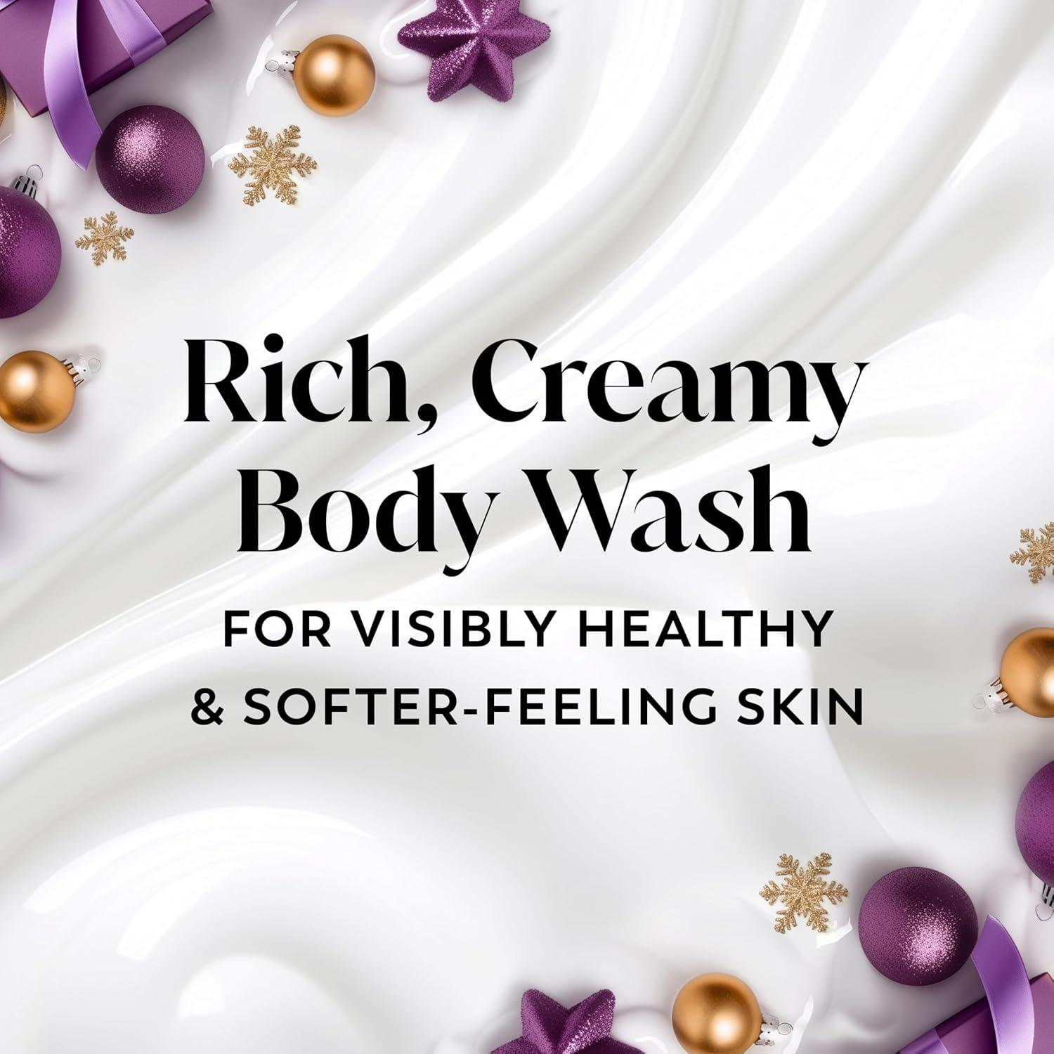 imageOlay Body Wash for Women Hydrating ampamp Moisturizing Holiday Edition With Plant Based Cleansers B3 Complex For All Skin Types Fireside Fir with Fresh Spruce ampamp Sandalwood Scent 22 fl ozVisions of Sugarplums with Spiced Fruit  Warm Amber