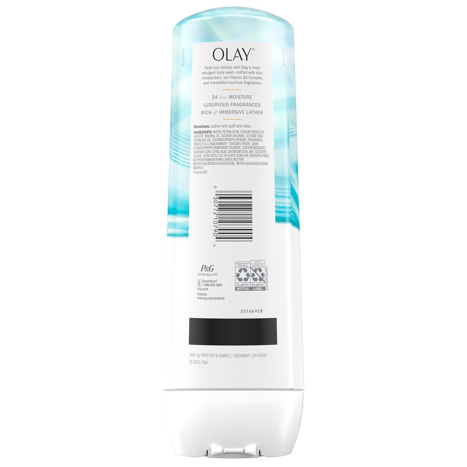 imageOlay Body Wash for Women Indulgent Moisture 24hr Moisturizing ampamp Nourishing Formula Infused with Vitamin B3 Complex Luxurious Fragrances Guava ampamp Coconut Scent 20 fl ozGuava  Coconut