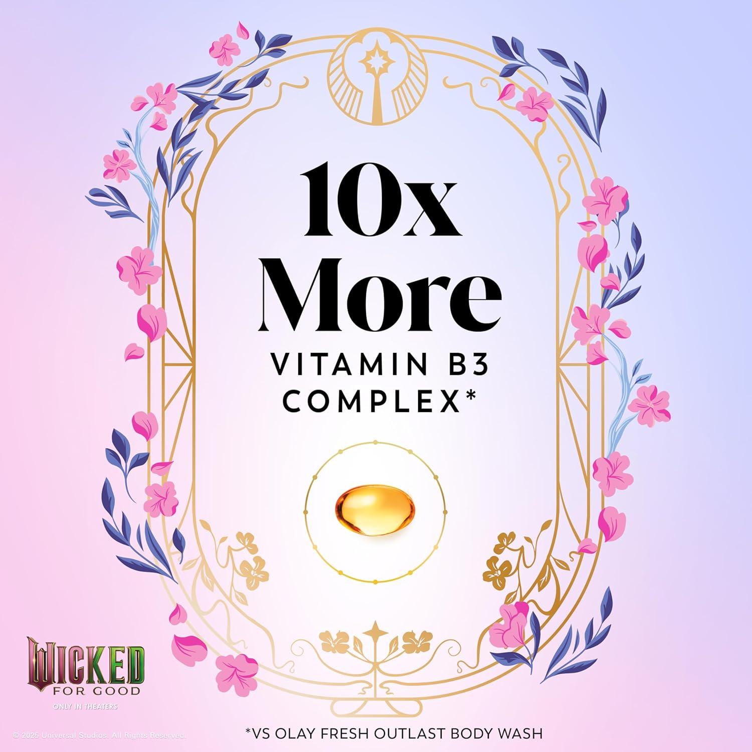imageOlay Body Wash for Women Intensely Hydrating ProHyaluronic Acid Serum Complex Renews Moisture Vitamin B3 Lameller Technology For All Skin Types Strawberry Summer Fizz Scent 20 fl ozRaspberry  Bubbles