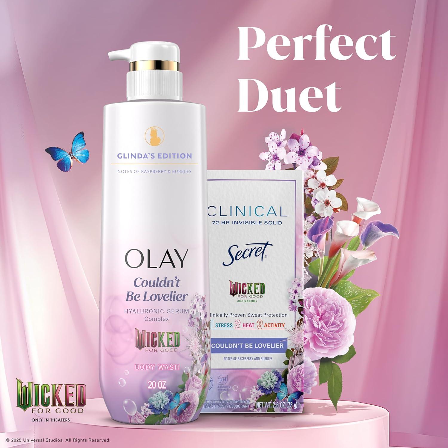 imageOlay Body Wash for Women Intensely Hydrating ProHyaluronic Acid Serum Complex Renews Moisture Vitamin B3 Lameller Technology For All Skin Types Strawberry Summer Fizz Scent 20 fl ozRaspberry  Bubbles