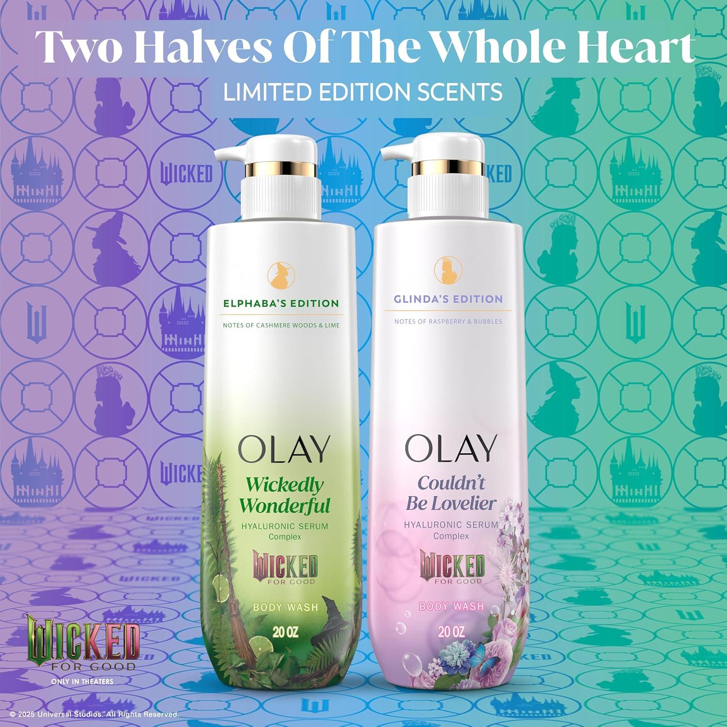 imageOlay Body Wash for Women Intensely Hydrating ProHyaluronic Acid Serum Complex Renews Moisture Vitamin B3 Lameller Technology For All Skin Types Strawberry Summer Fizz Scent 20 fl ozRaspberry  Bubbles