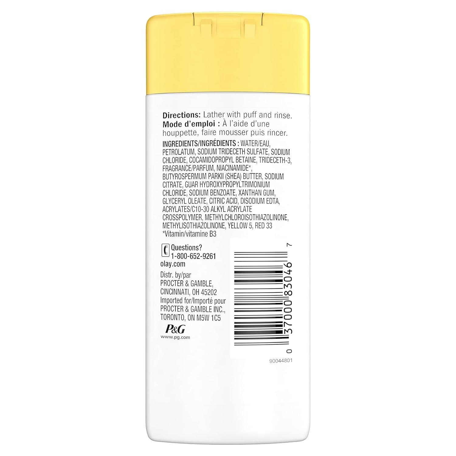 imageOlay Body Wash for Women Ultra Moisture 24hr Moisturizing Hydrating ampamp Refreshing B3 Vitamin Complex Free of Parabens ampamp Phthalates For All Skin Types Shea Butter Scent 30 fl oz Pack of 24Shea Butter