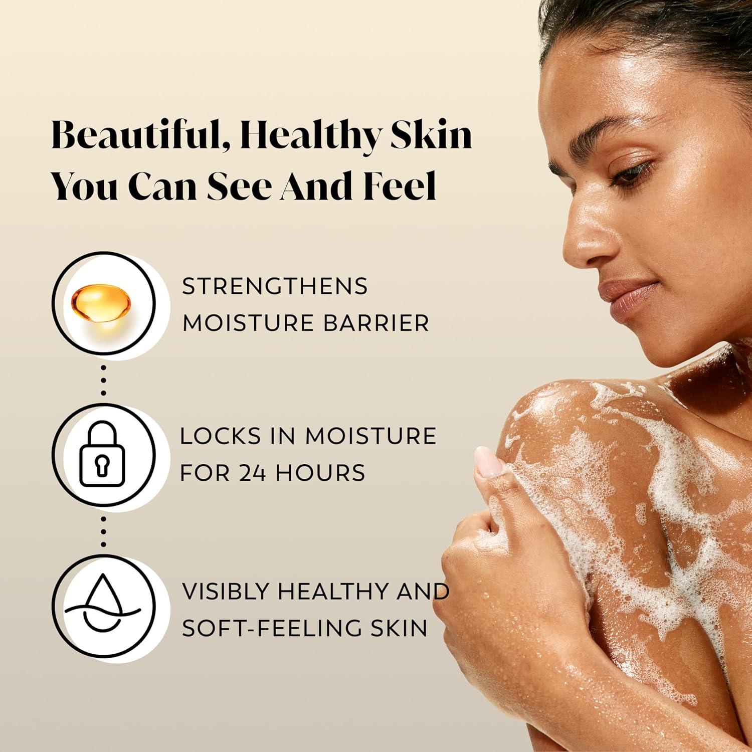 imageOlay Body Wash for Women Ultra Moisture 24hr Moisturizing Hydrating ampamp Refreshing B3 Vitamin Complex Free of Parabens ampamp Phthalates For All Skin Types Coconut Oil Scent 33 fl oz Pack of 4Coconut Oil
