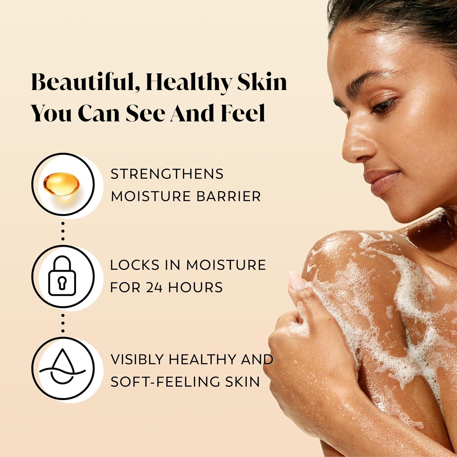 imageOlay Body Wash for Women Ultra Moisture 24hr Moisturizing Hydrating ampamp Refreshing B3 Vitamin Complex Free of Parabens ampamp Phthalates For All Skin Types Coconut Oil Scent 22 fl oz Pack of 4Cocoa Butter