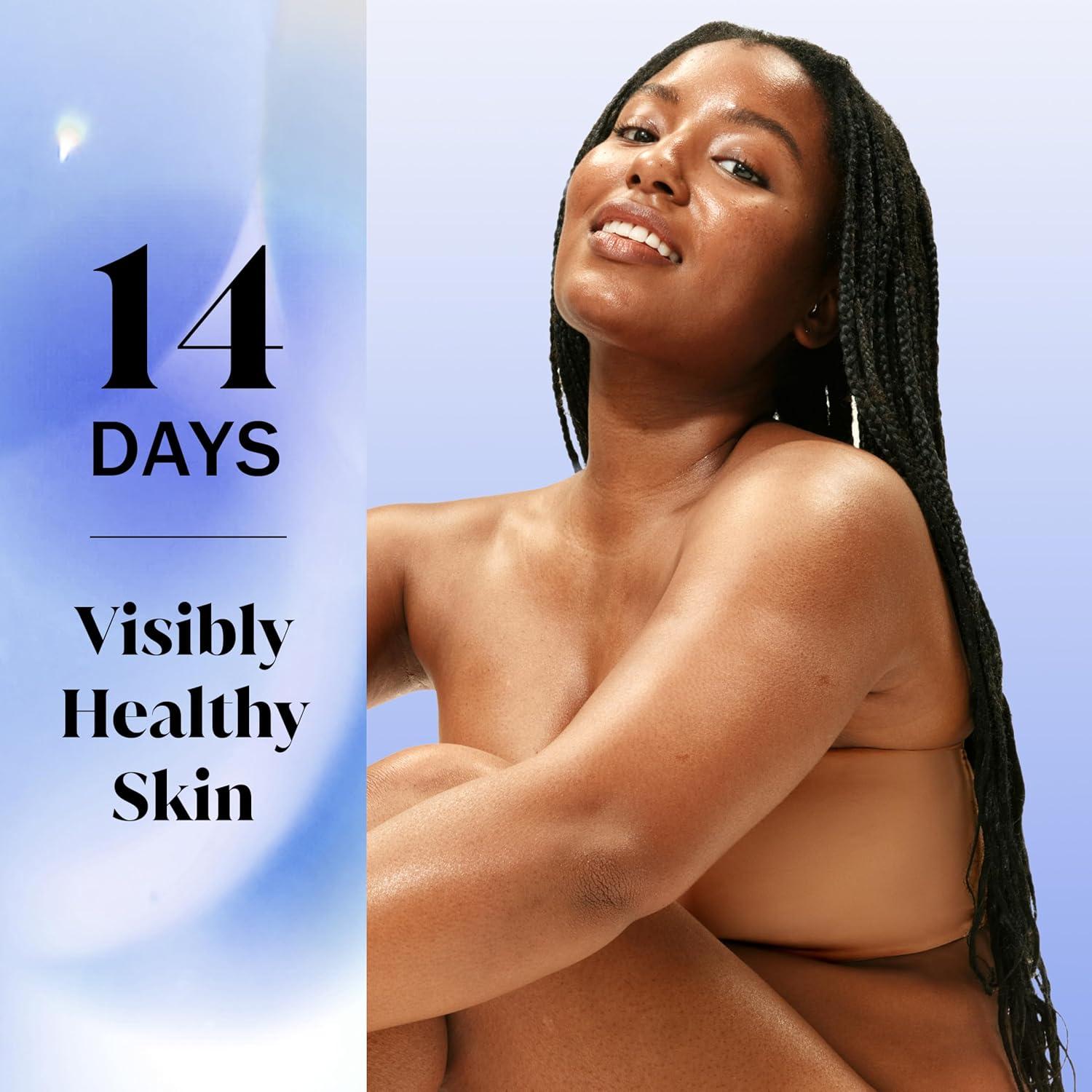 imageOlay Body Wash for Women Ultra Moisture Exfoliating Formula 24hr Moisturizing Hydrating ampamp Replenshing B3 Vitamin Complex For All Skin Types Sea Minerals Scent 33 fl oz Pack of 4