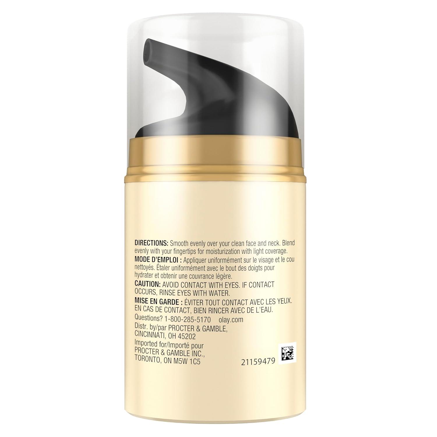 imageOlay CC Cream Total Effects Moisturizer with Foundation 7in1 Hydrates Replenishes Brightens Evens Tone Minimizes Look of Pores Firms Smooth Sheer Coverage AntiAging 17 oz
