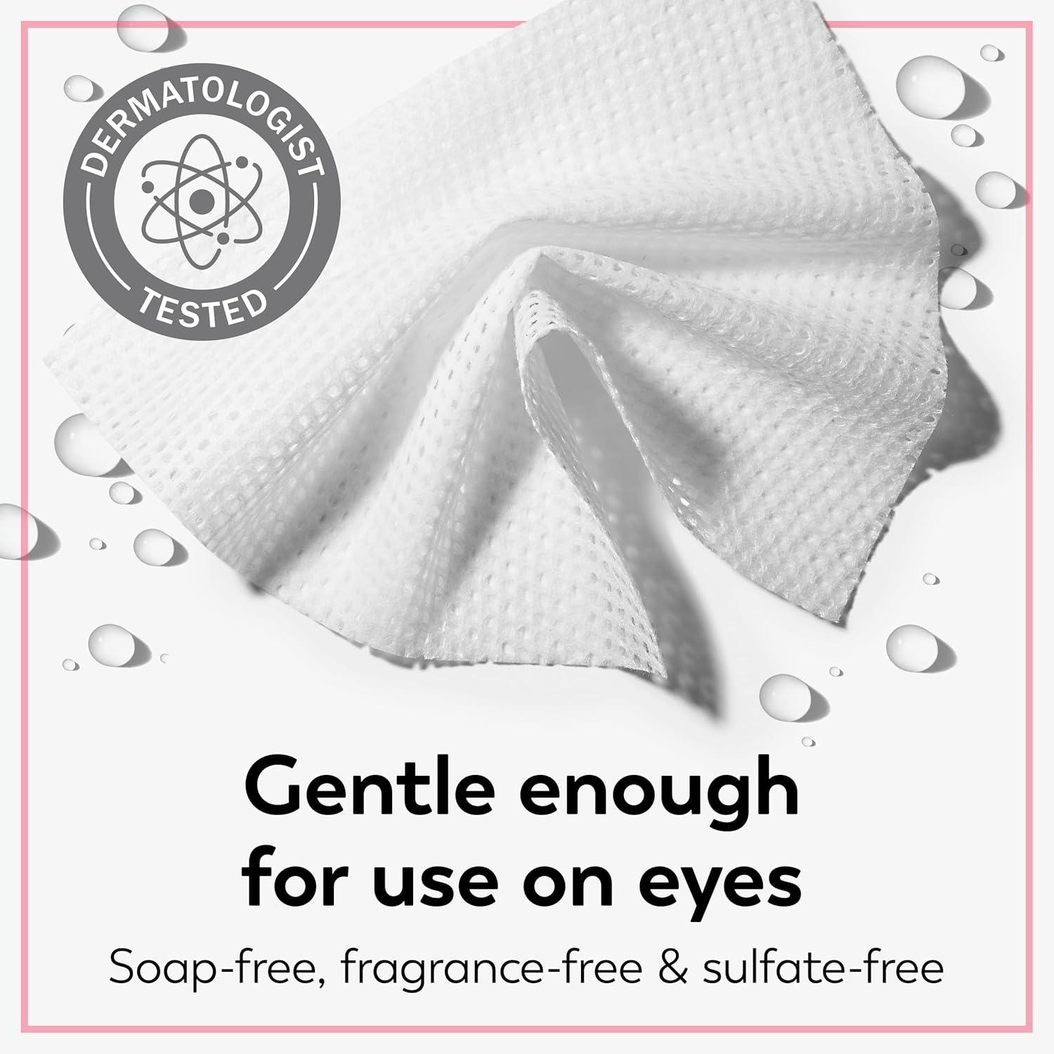 imageOlay Cleansing Wipes Daily Facials Power of a Makeup Remover Scrub Toner Mask and Cleanser  FragranceFree Textured NoSoap Cloth Gentle Skin Care Vitamin ComplexInfused Formula 66 ctDaily Hydrating Facial Dry Cloths