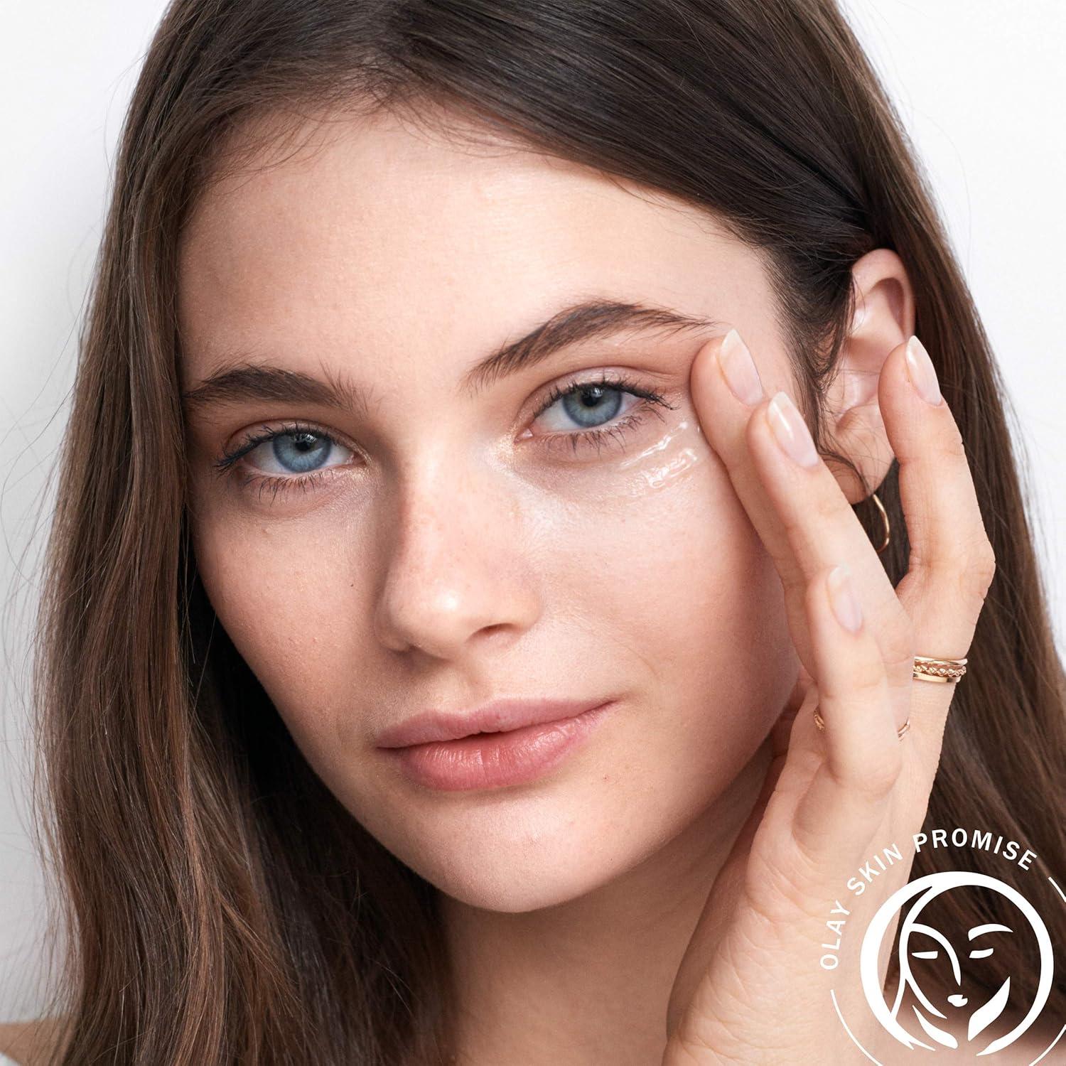imageOlay Deep Hydrating Eye Gel with Hyaluronic Acid for Tired Eyes Hydrating Gel Cucumber 05 Fl Oz05 Fl Oz Pack of 1