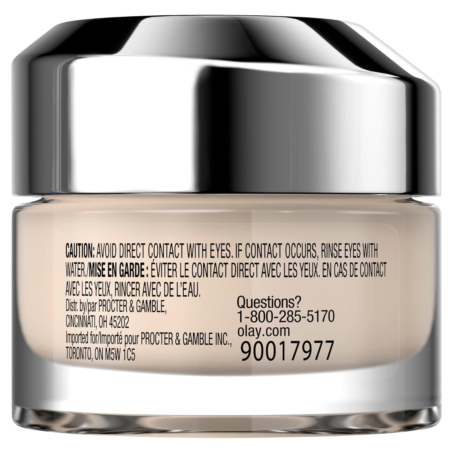 imageOlay Eye Cream Total Effects AntiAging Treatment 7in1 Hydrating Evens Tone Brightens Smooths Line Lines Minimizes Look of Pores Firms Reduces Dark Spots  Fast Absorbing 05 OzEye Cream