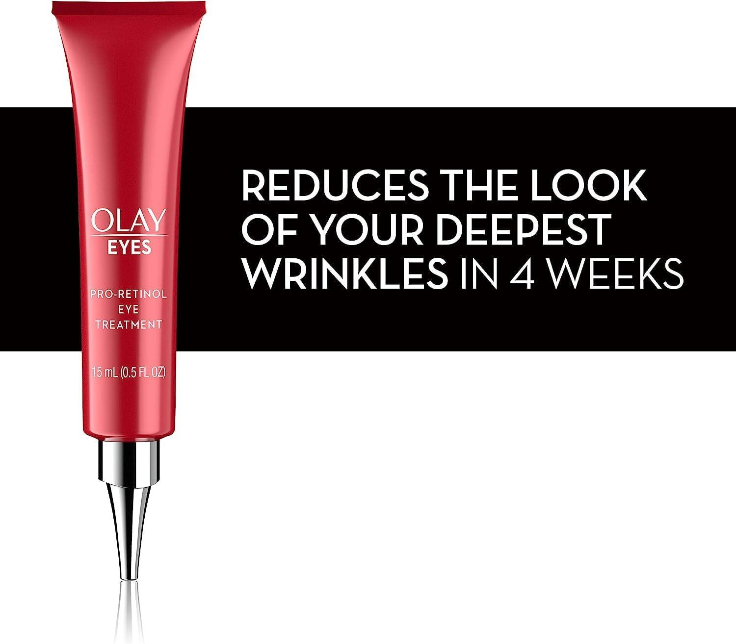 imageOlay Eyes Pro Retinol Eye Cream AntiWrinkle Treatment for Crows Feet 05 fl ozRetinol Treatment