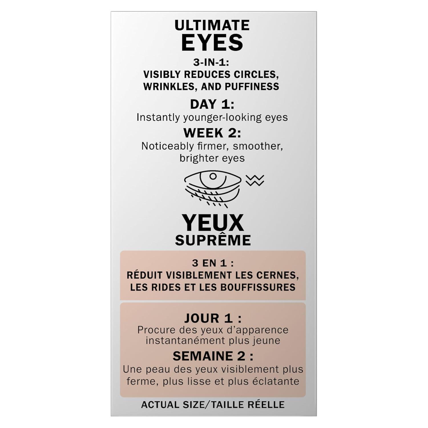 imageOlay Eyes Ultimate Eye Cream for Dark Circles Wrinkles and Puffiness 13 ml 04 fl oz