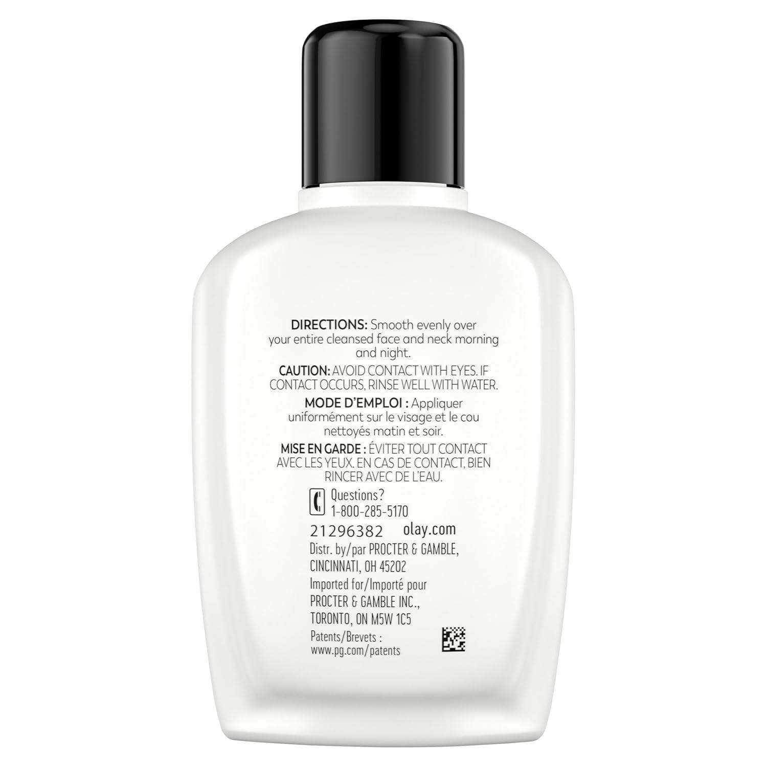 imageOlay Face Moisturizer Active Hydrating Beauty Fluid Lotion Original Facial Moisturizer 4 Oz Pack of 2