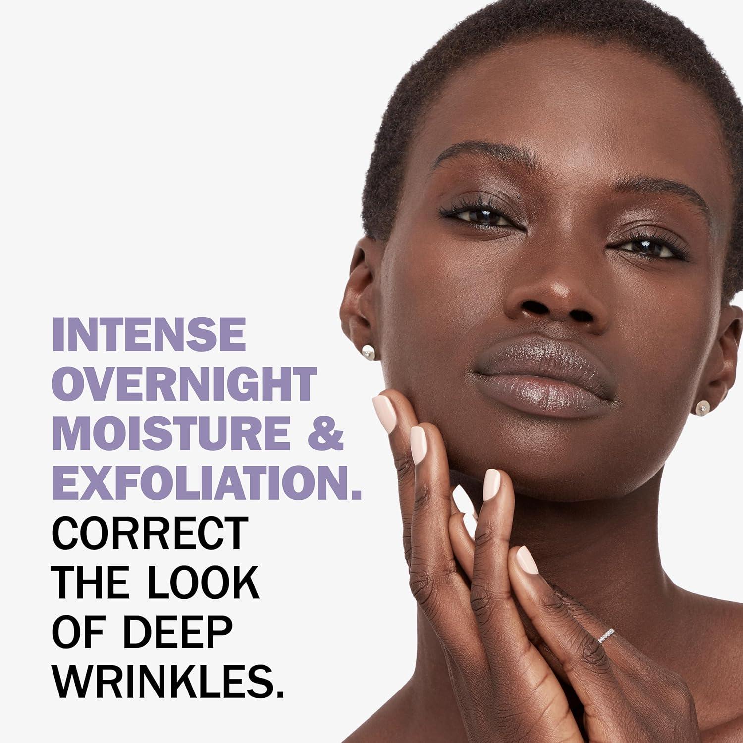 imageOlay Face Moisturizer AntiAging Night Cream for Women  FragranceFree Skin Care Instant Hydration AntiWrinkle Reduces Fine Lines Exfoliates Smooths Texture  Niacinamide Amino Pepitde 17Oz