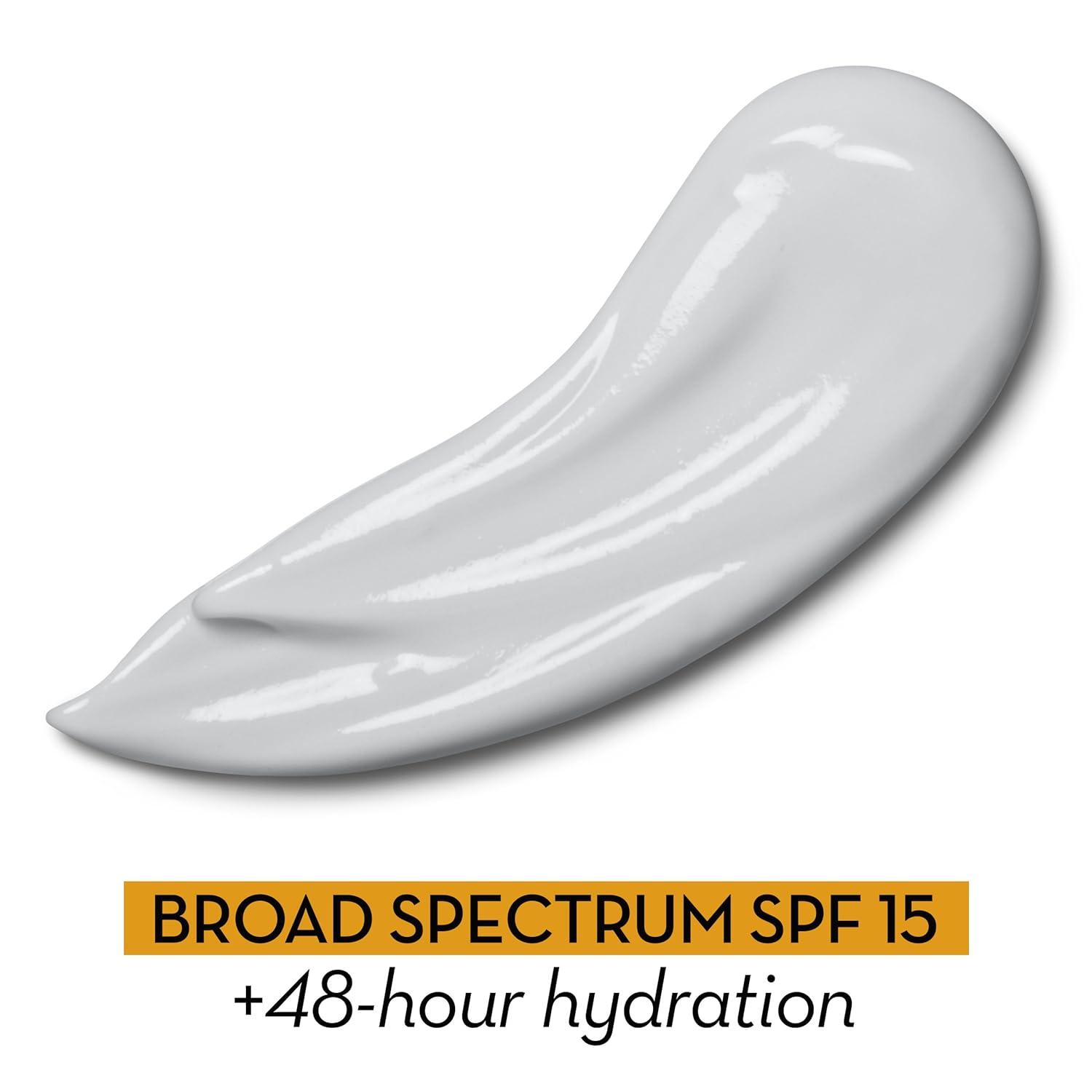 imageOlay Face Moisturizer Complete with Sunscreen SPF 15 Daily Facial Lotion for Normal Skin Lightweight Hydrating Broad Spectrum Sun Protection  Vitamin C E and Niacinamide  6 Oz 2 Pack6 Fl Oz Pack of 3