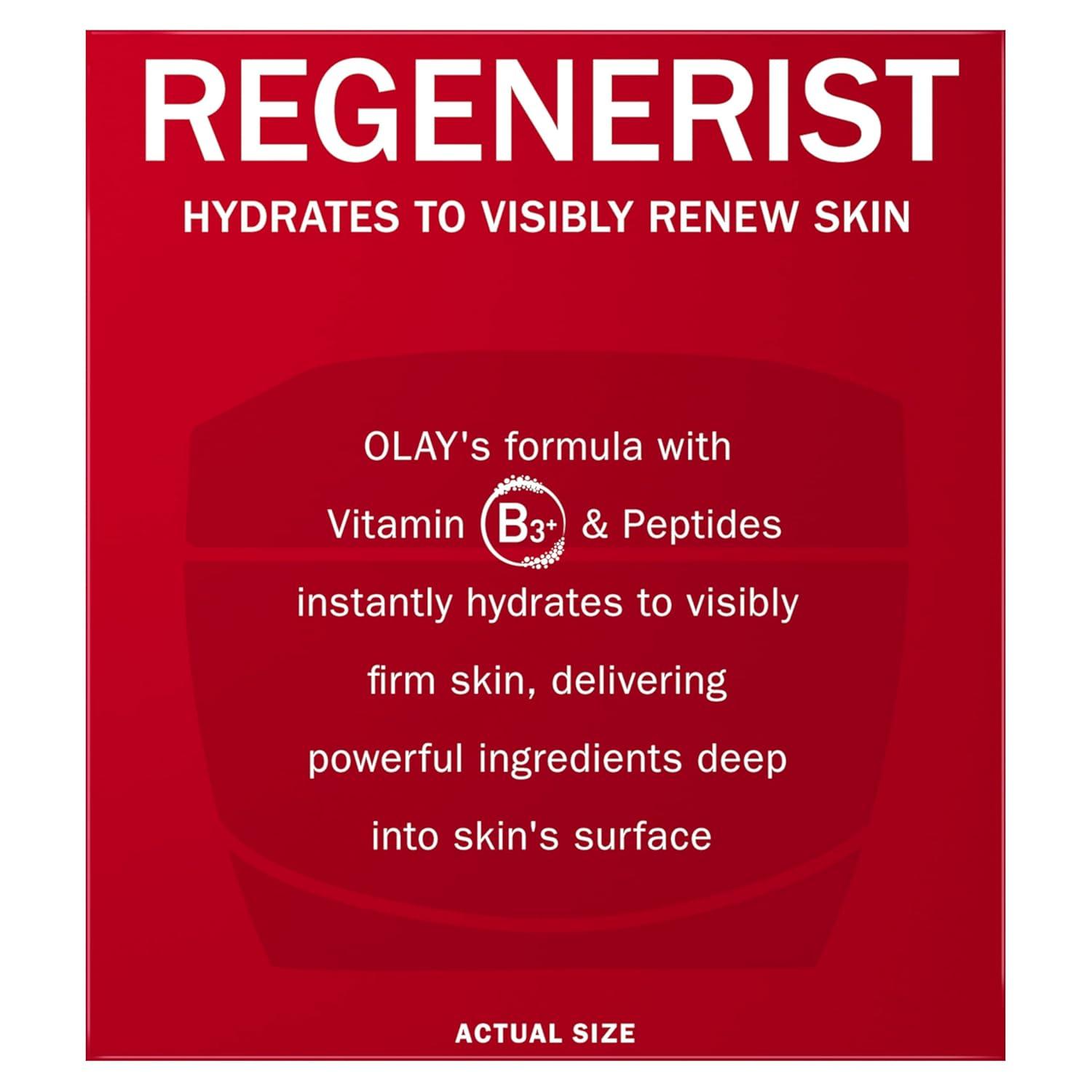 imageOlay Face Moisturizer Regenerist MicroSculpting Cream for Women FragranceFree  Hydrating AntiAging Skin Care 17 oz ampamp Trial Size Vitamin C Cleansing Melts WaterActivated Face Wash 12 ctScented