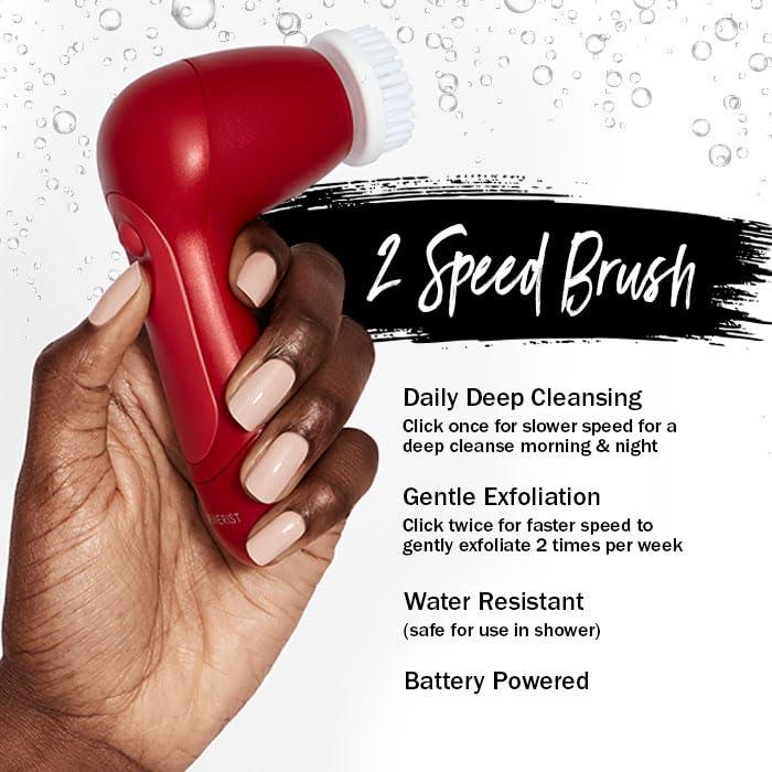 imageOlay Facial Cleansing Brush Regenerist Face Exfoliator with 2 Brush Heads1 Count Pack of 1