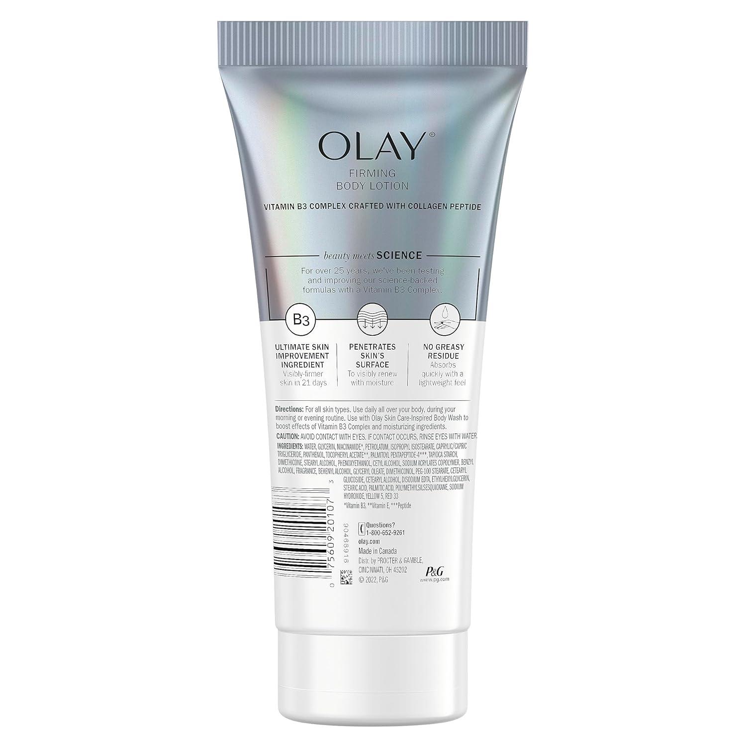 imageOlay Firming ampamp Hydrating Hand and Body Lotion with Collagen 6 fl oz Tube Pack of 36 Fl Oz Pack of 3