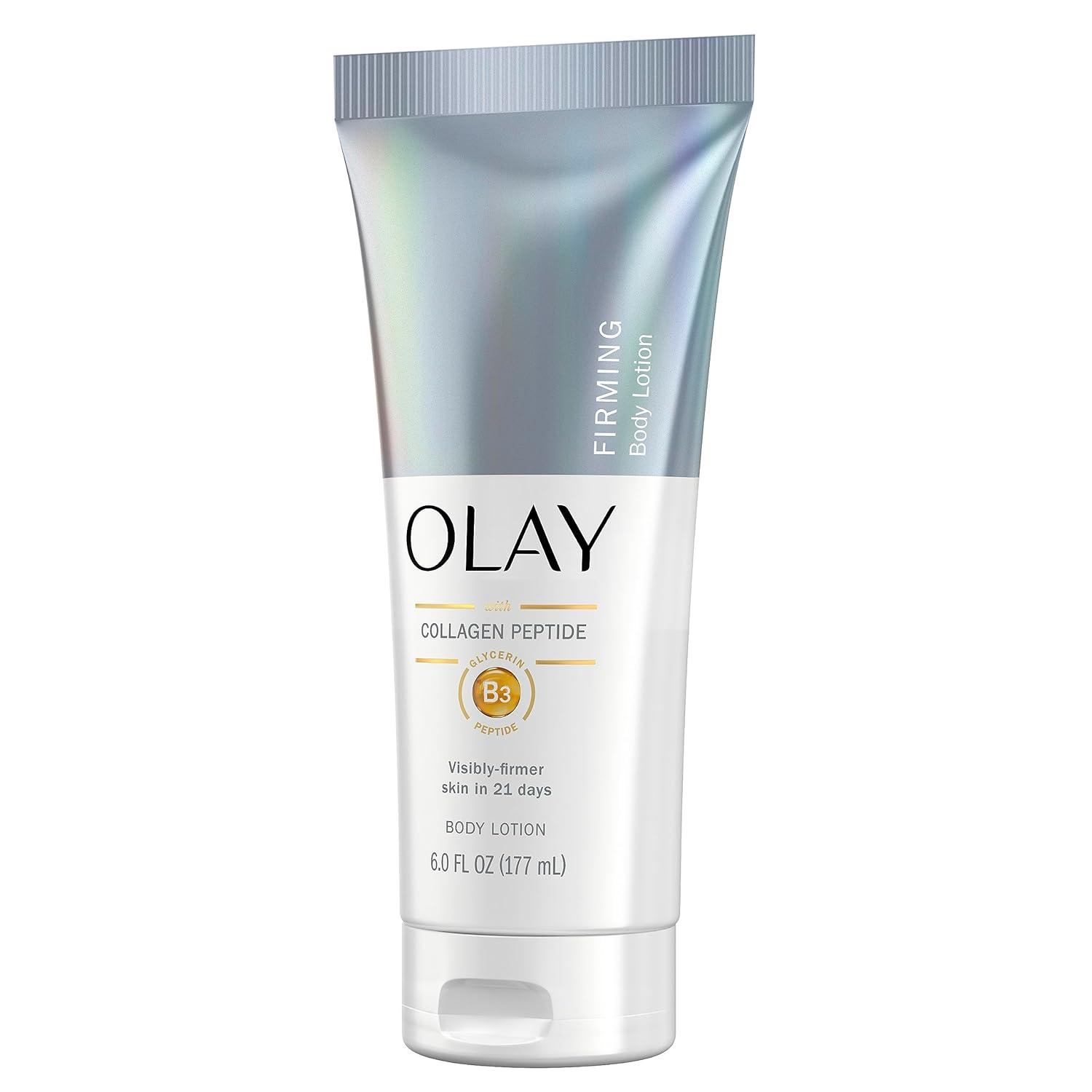 imageOlay Firming ampamp Hydrating Hand and Body Lotion with Collagen 6 fl oz Tube Pack of 36 Fl Oz Pack of 3