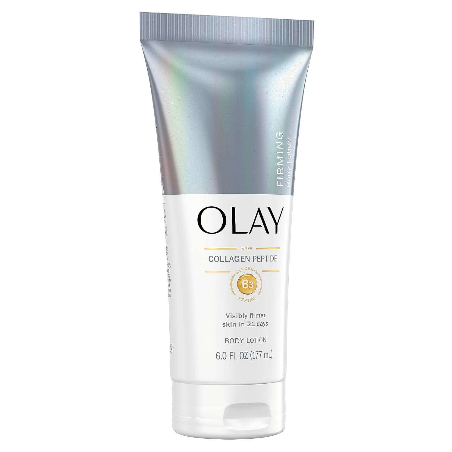 imageOlay Firming ampamp Hydrating Hand and Body Lotion with Collagen 6 fl oz Tube Pack of 36 Fl Oz Pack of 3