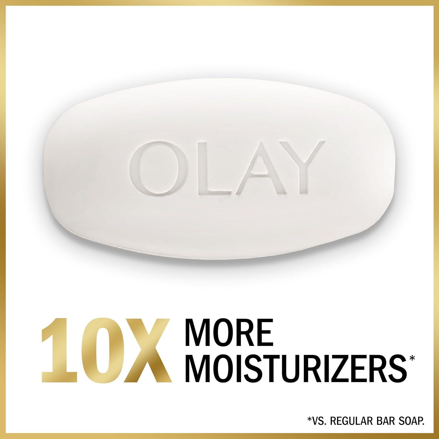 imageOlay Moisture Outlast Ultra Moisture Shea Butter Beauty Bar with Vitamin B3 Complex 375 oz 8 count299 Ounce Pack of 1
