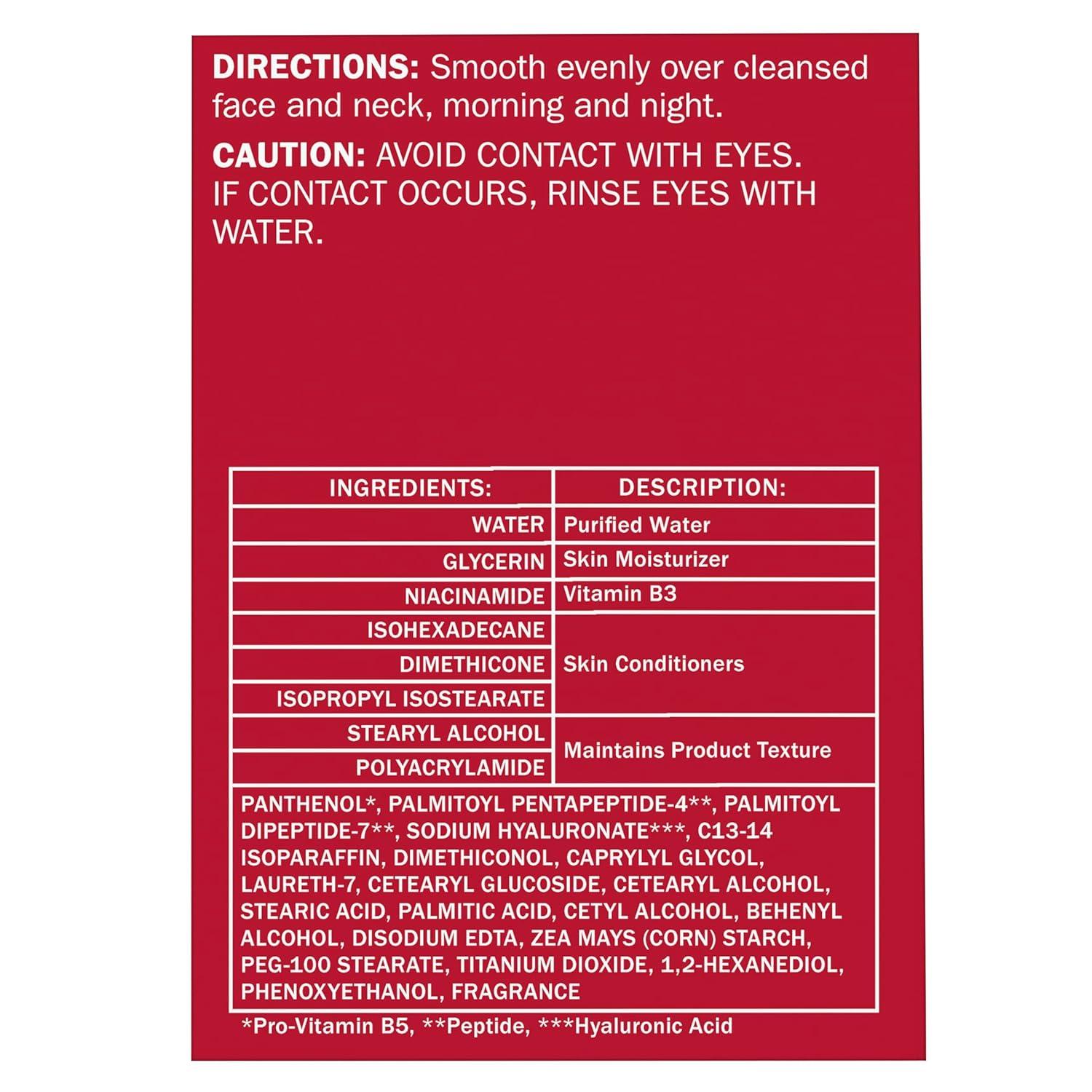 imageOlay Niacinamide Face Moisturizer Strong ampamp Firm Cream for Women AntiAging AntiWrinkle Firming Skin Care Evens Hydrates to Repair Barrier Recyclable Sustainable Eco Jar NonGreasy 2 oz17 Ounce Pack of 1