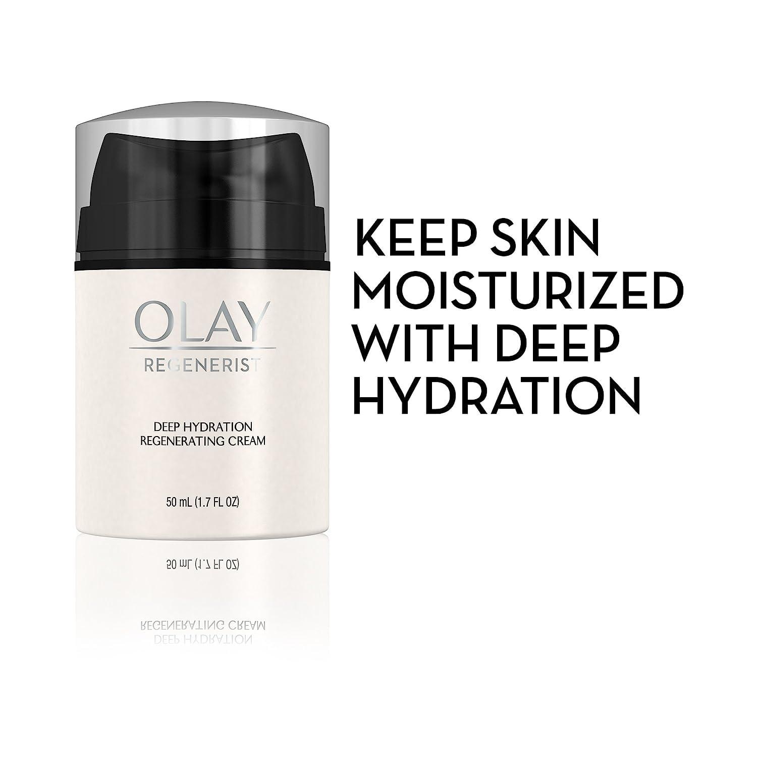 imageOlay Regenerist Deep Hydration Regenerating Cream Moisturizer 17 fl oz17 Fl Oz Pack of 1