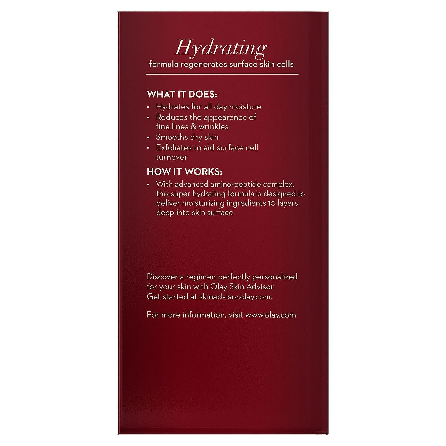 imageOlay Regenerist Deep Hydration Regenerating Cream Moisturizer 17 fl oz17 Fl Oz Pack of 1