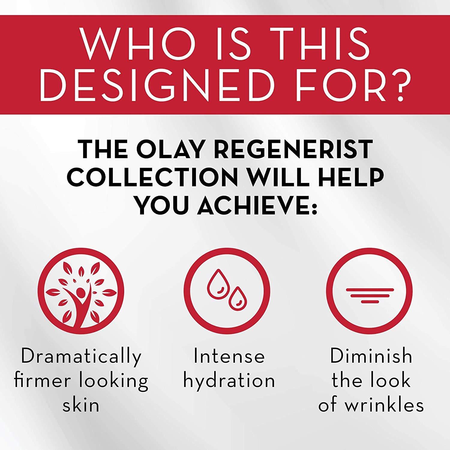 imageOlay Regenerist MicroSculpting Cream Face Moisturizer with Sunscreen SPF 30 Trial Size 05 oz
