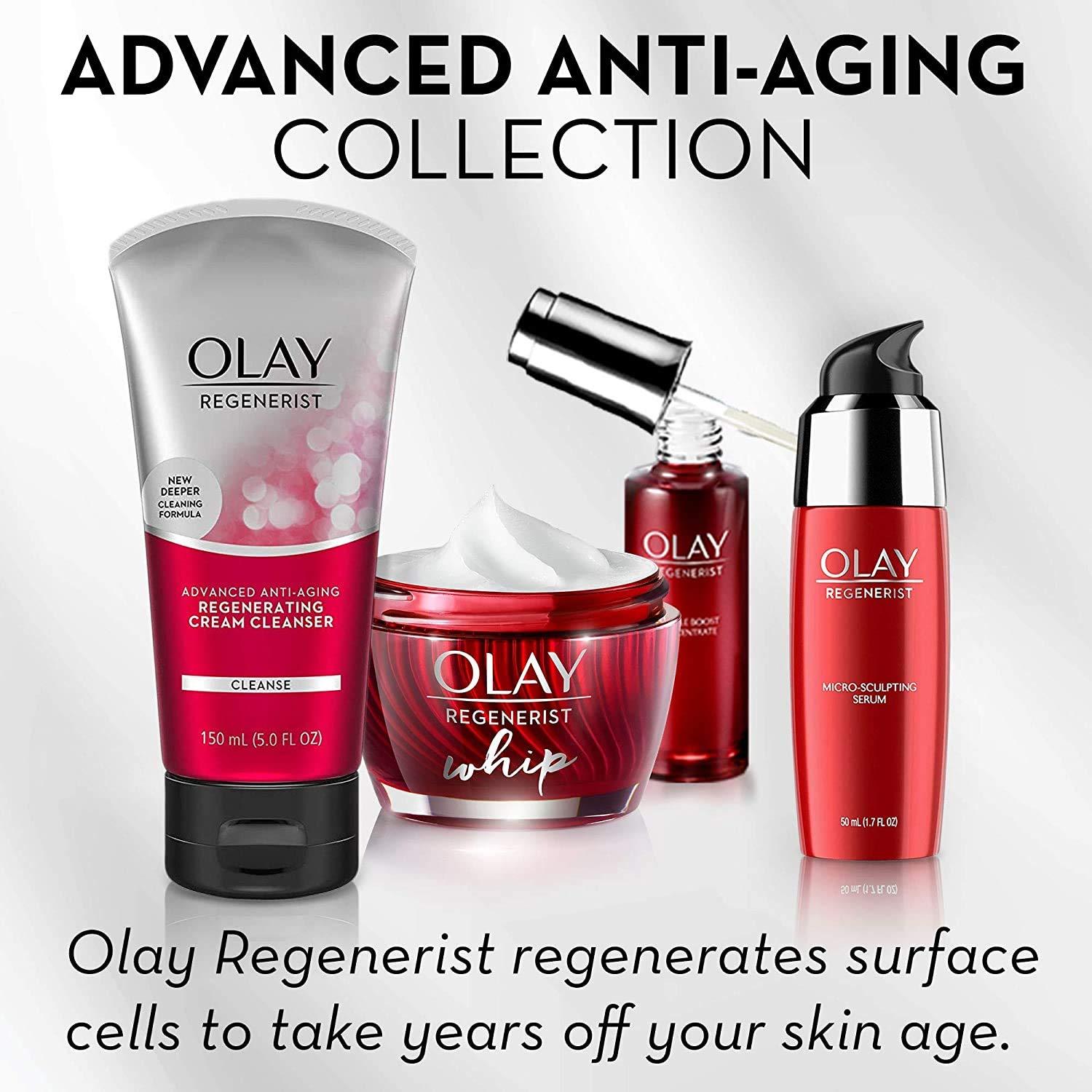 imageOlay Regenerist MicroSculpting Cream Face Moisturizer with Sunscreen SPF 30 Trial Size 05 oz