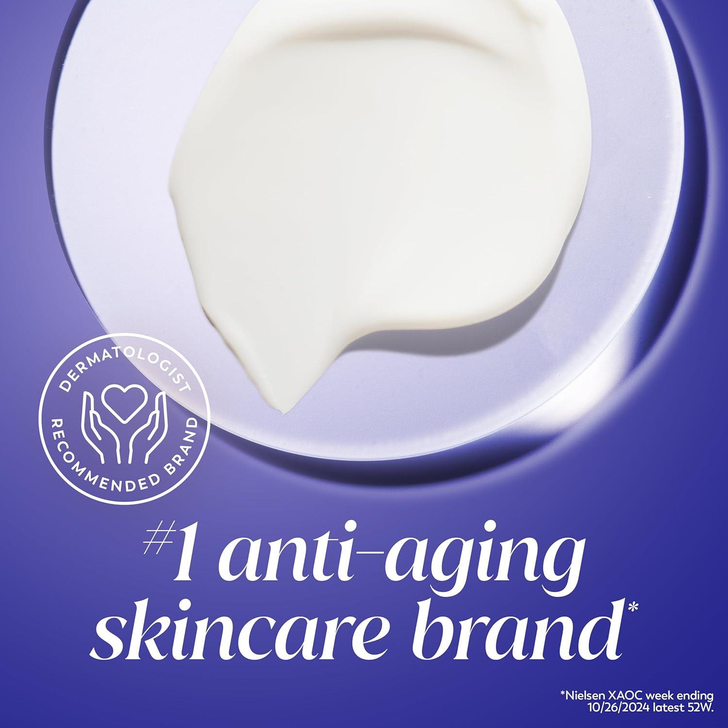 imageOlay Retinol Face Moisturizer Smooth ampamp Renew Cream for Women FragranceFree  AntiAging AntiWrinkle Smooth Fine Lines Tightening Brightening  Recyclable Sustainable Eco Jar NonGreasy 2 Oz2 Ounce Pack of 1