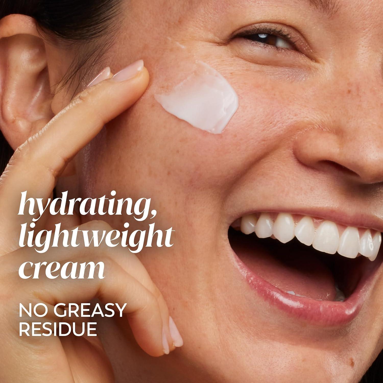 imageOlay Retinol Face Moisturizer Smooth ampamp Renew Cream for Women FragranceFree  AntiAging AntiWrinkle Smooth Fine Lines Tightening Brightening  Recyclable Sustainable Eco Jar NonGreasy 2 Oz17 Fl Oz Pack of 1