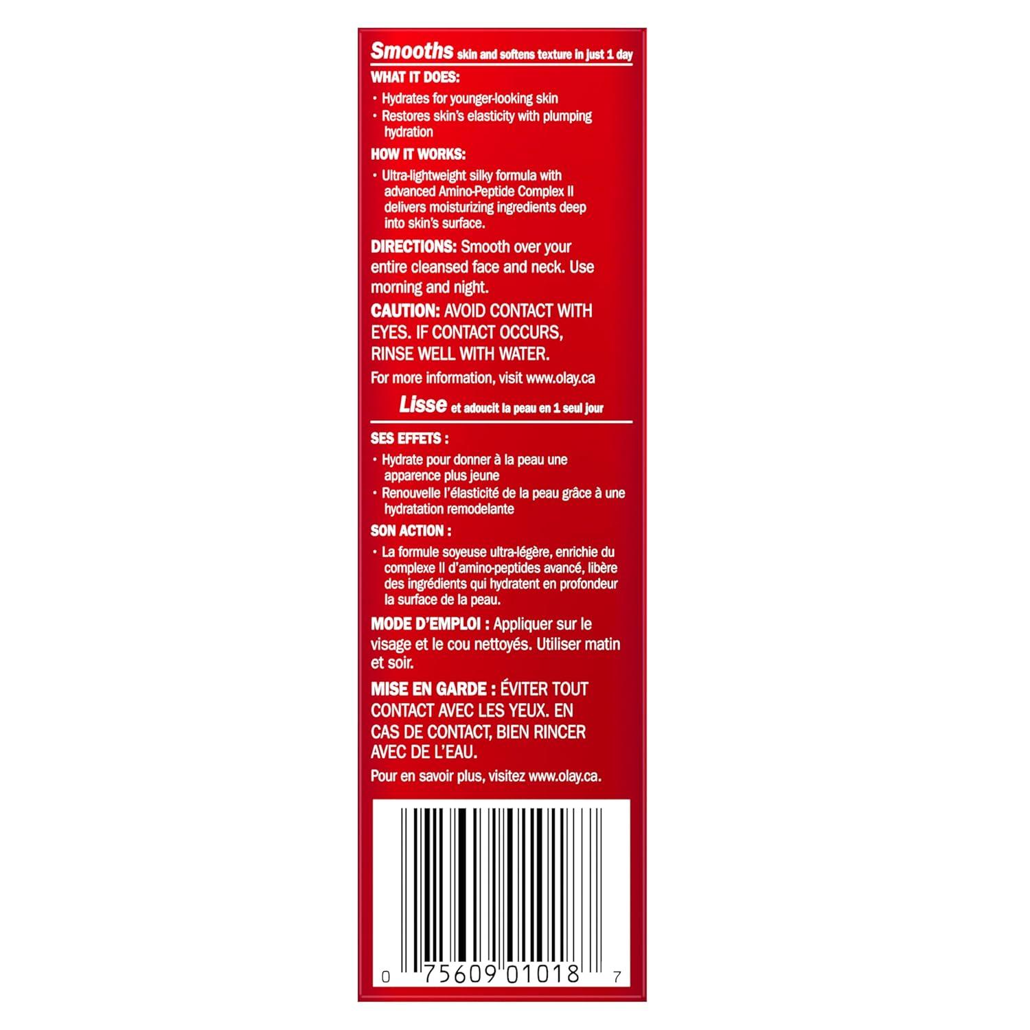 imageOlay Serum Regenerist Light Gel Face Moisturizer FragranceFree  AntiAging AntiWrinkle Hydrating Firming Smoothening Improves Fine Lines and Elasticity  Amino Peptide Complex 17 oz