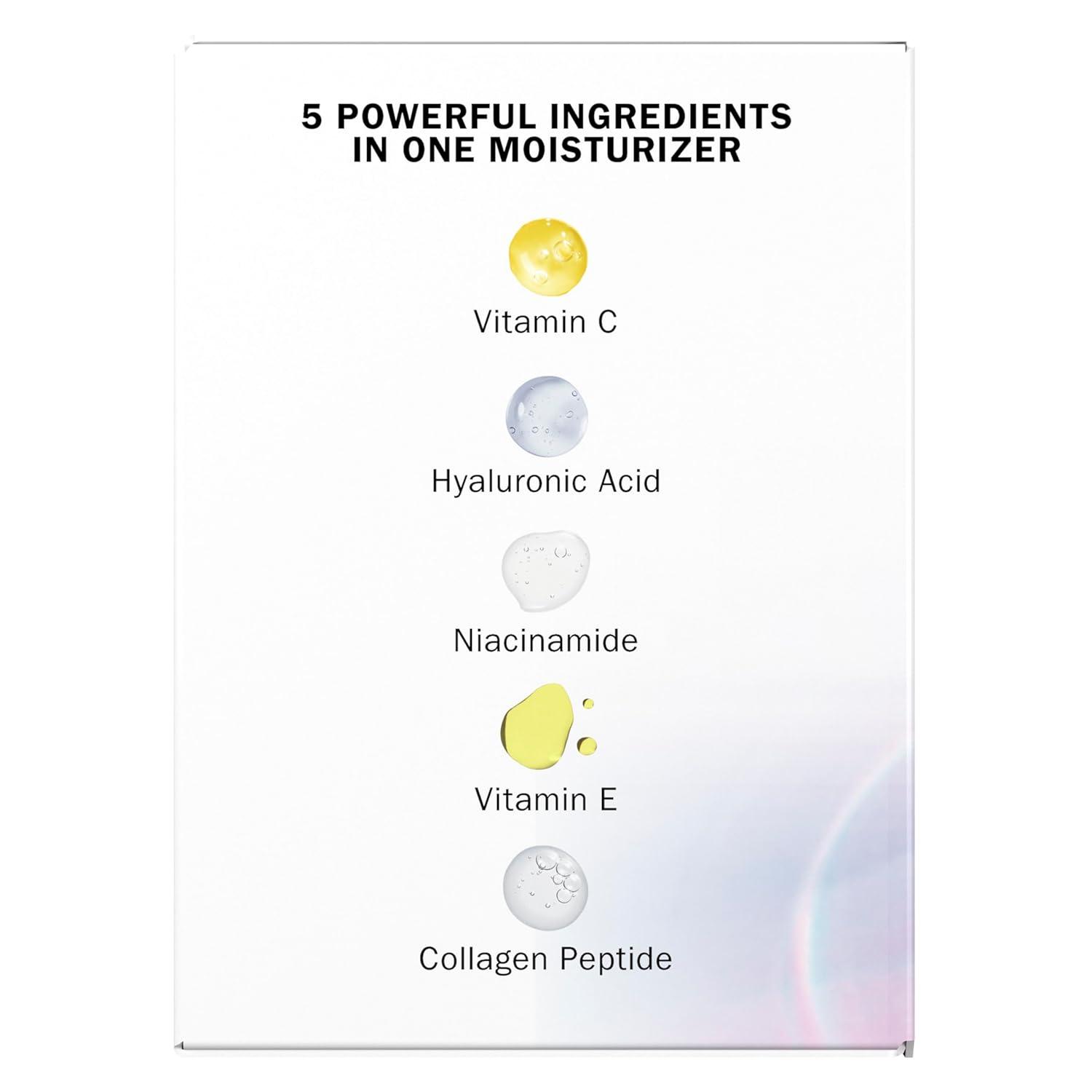 imageOlay Super Cream with Sunscreen SPF 30 Lightweight Face Moisturizer with Sun Protection 5in1 Skin Care Benefits 17 oz ampamp Trial Size Vitamin C Cleansing Melts WaterActivated Face Wash 12 ct2 Count