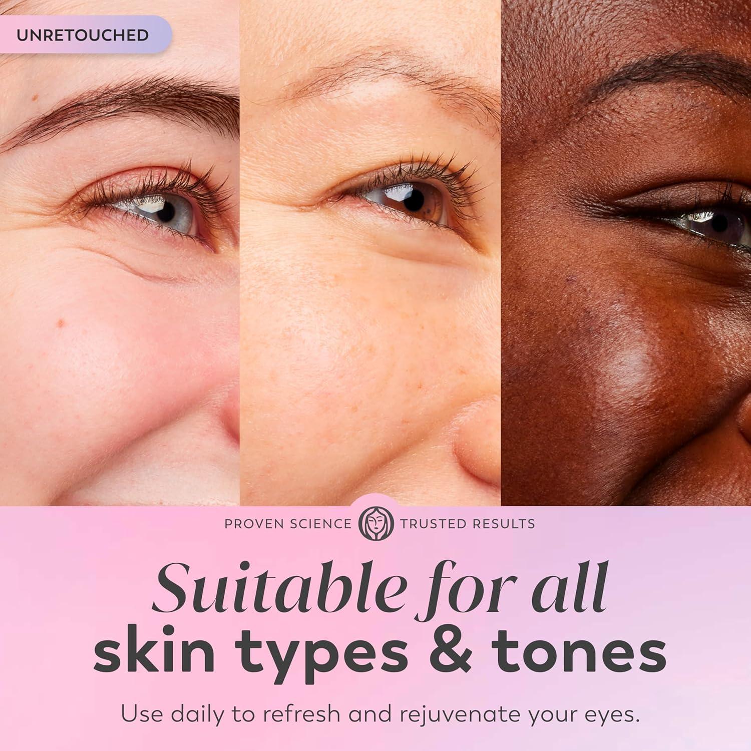 imageOlay Super Eye Serum  Vitamin C Caffeine Niacinamide Amino Peptide Aloe Vera  Brightens Dark Circles AntiWrinkle AntiAging Brightening Smooths Fine Lines Firming Hydrating 045 Oz