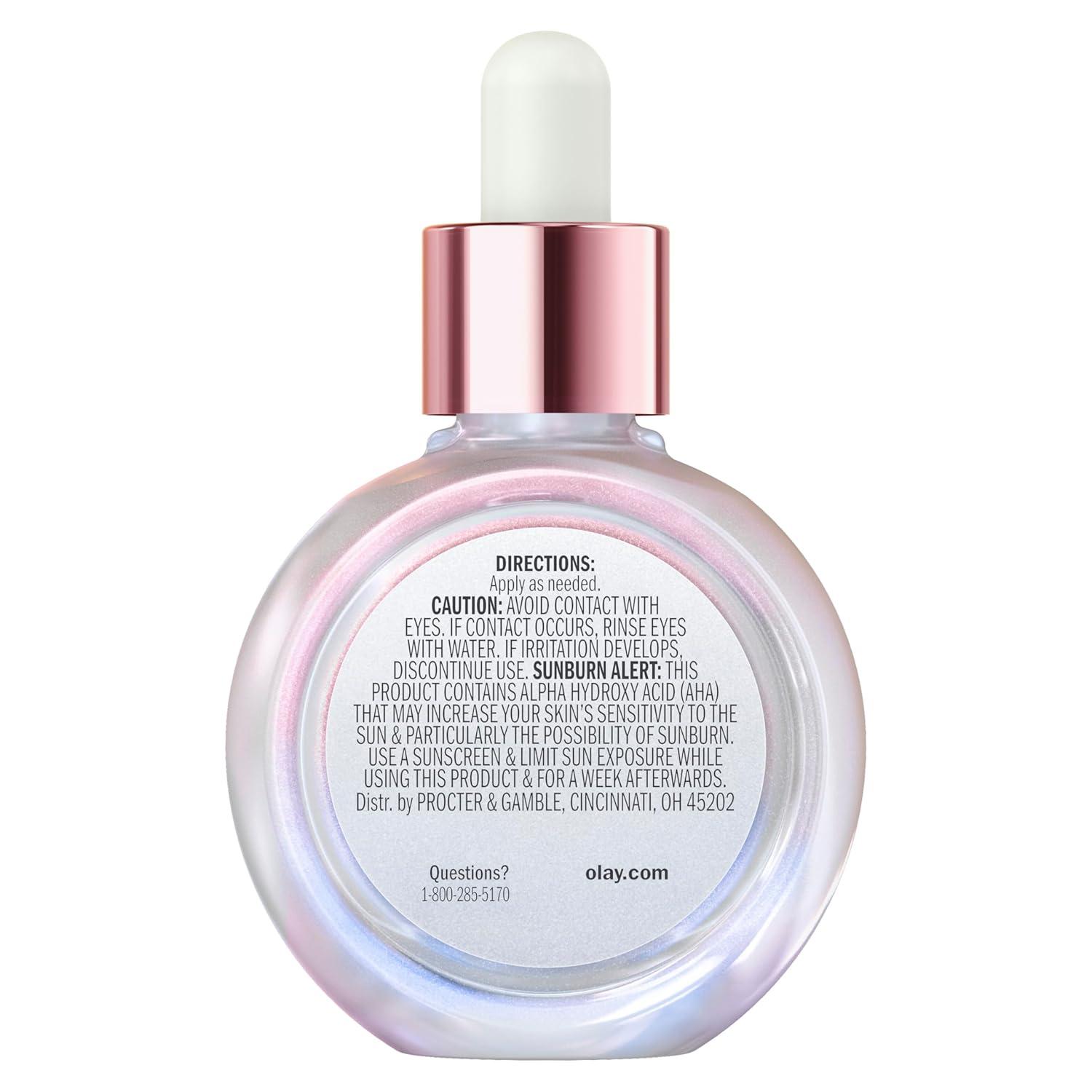 imageOlay Super Serum  Niacinamide Vitamin C ampamp E Collagen Peptide AHA  5in1 Skin Care Benefits for Face  Healthy Glow Brightening Hydrating Smoothing Firming Evens Tone AntiAging 17 Oz1 Fl Oz Pack of 1