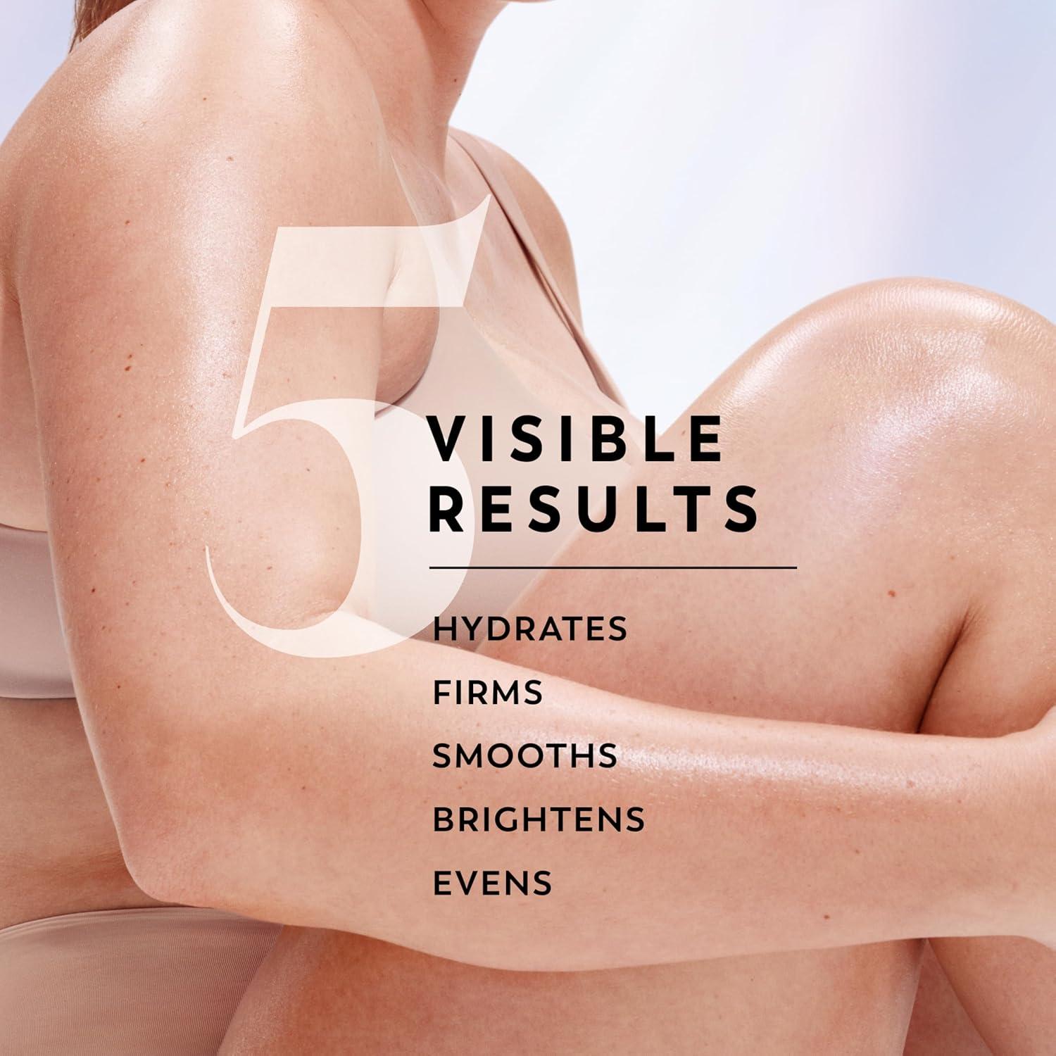 imageOlay Super Serum Body Wash for Normal Skin 24hr Long Lasting Hydration 5 Ingredient Serum Complex for Bright Even Firm Luminous Skin 185 fl ozRough  Bumpy