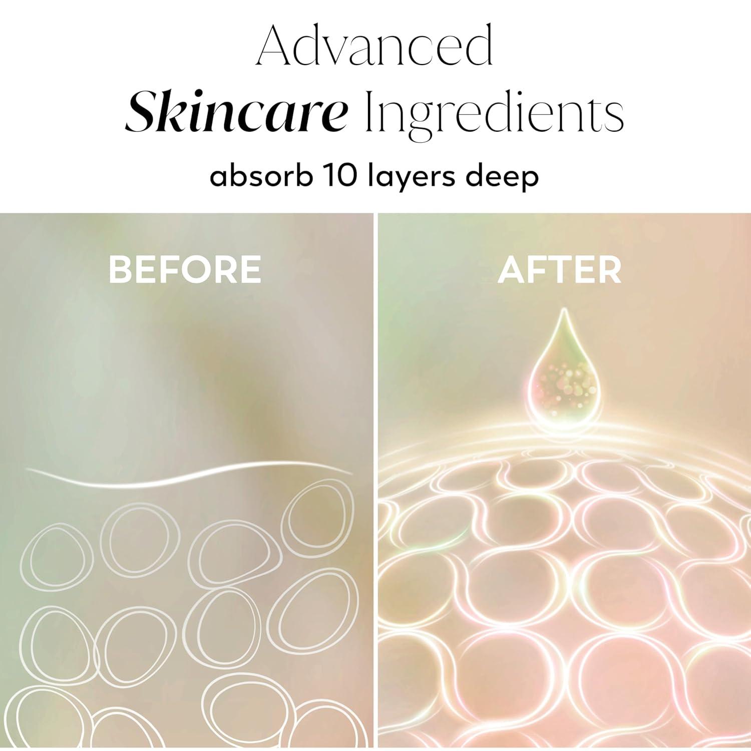 imageOlay Super Serum Hand ampamp Body Lotion for Dry Skin 24hr Long Lasting Hydration 5 Ingredient Serum Complex for Bright Even Firm Luminous Skin Sweet Vanilla ampamp Soft Wood Scent 185 fl ozCollagen